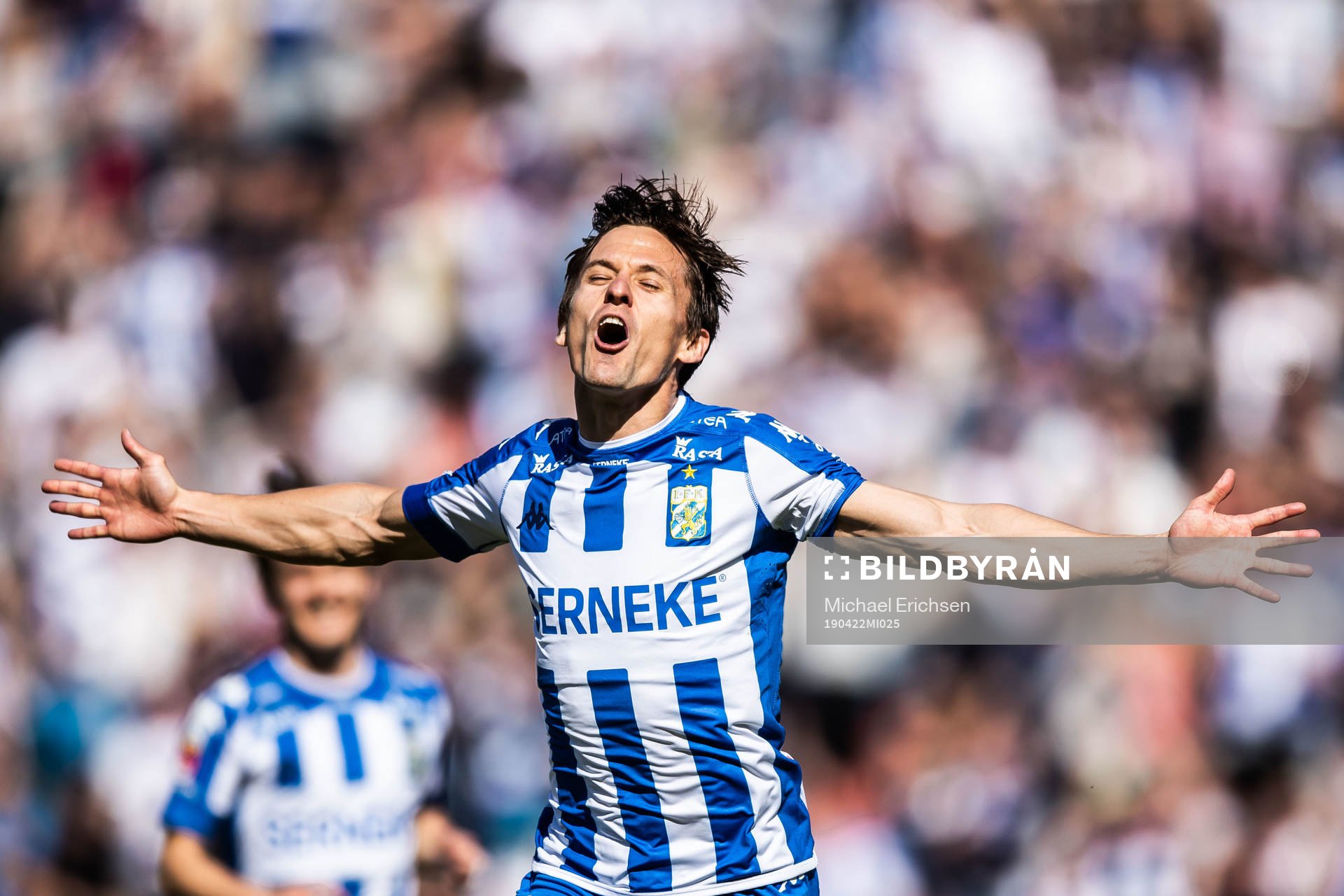 IFK Göteborgs Lasse Vibe jublar