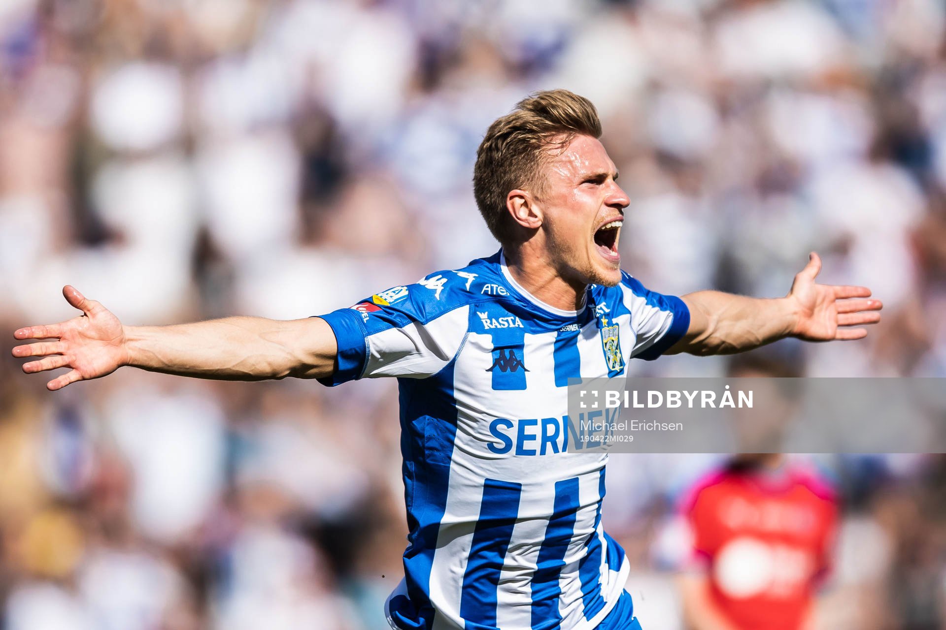 IFK Göteborgs Carl Starfelt jublar