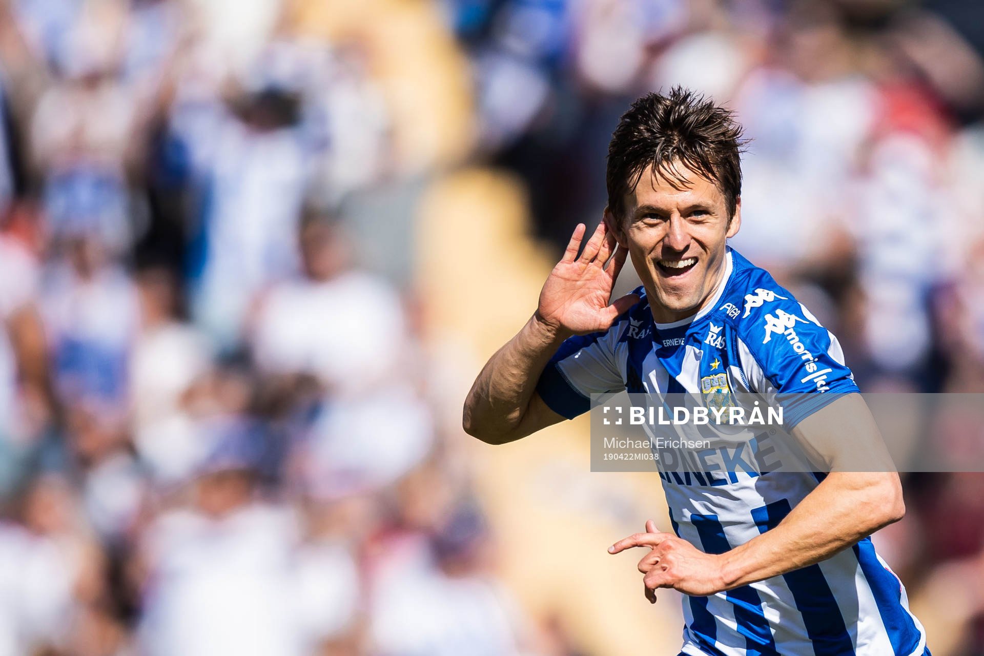 IFK Göteborgs Lasse Vibe jublar