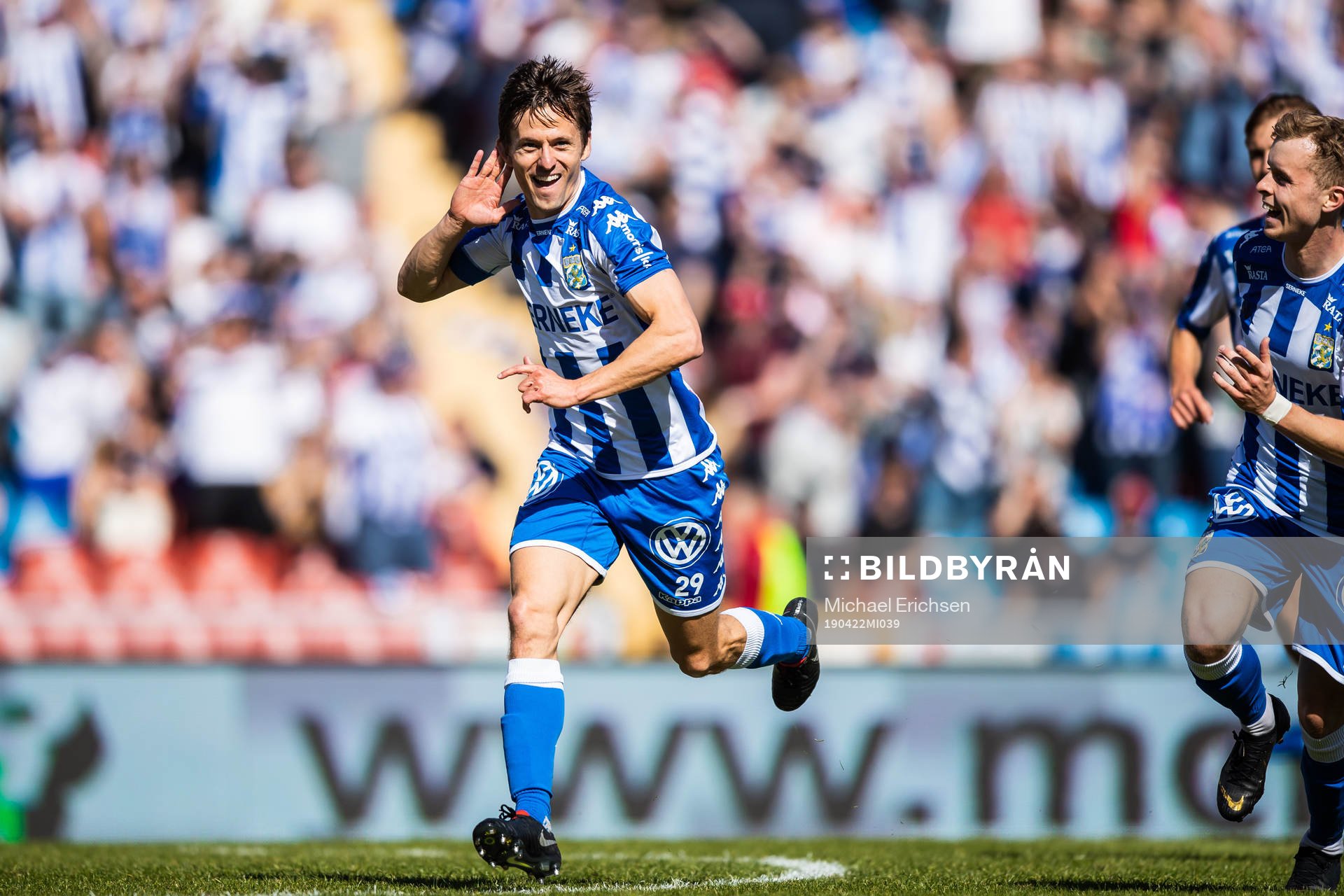 IFK Göteborgs Lasse Vibe jublar