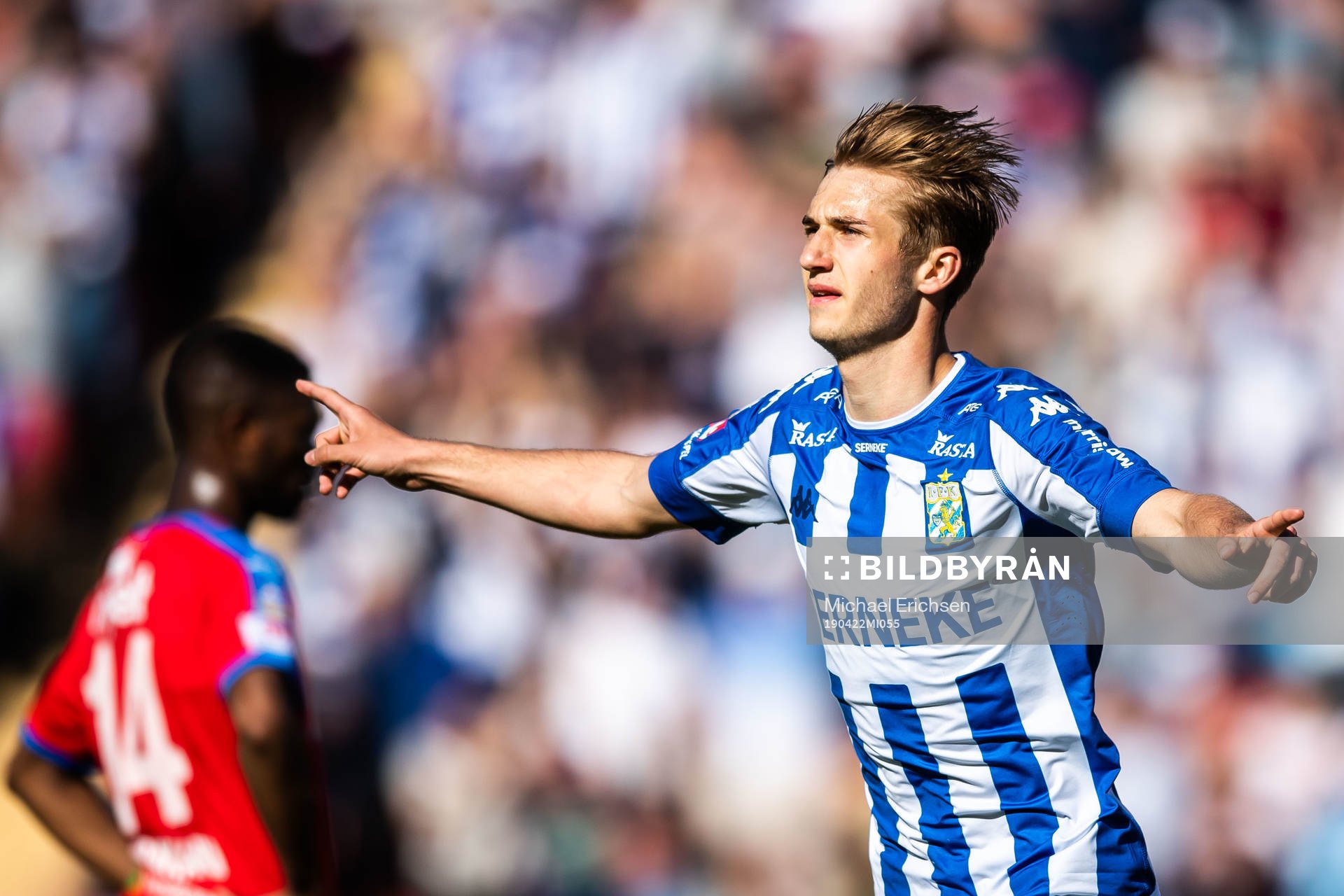 IFK Göteborgs Benjamin Nygren jublar