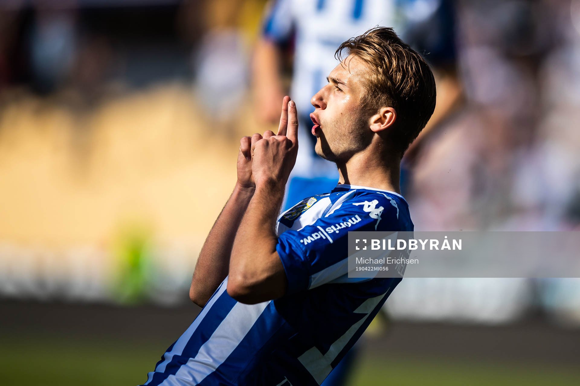 IFK Göteborgs Benjamin Nygren jublar