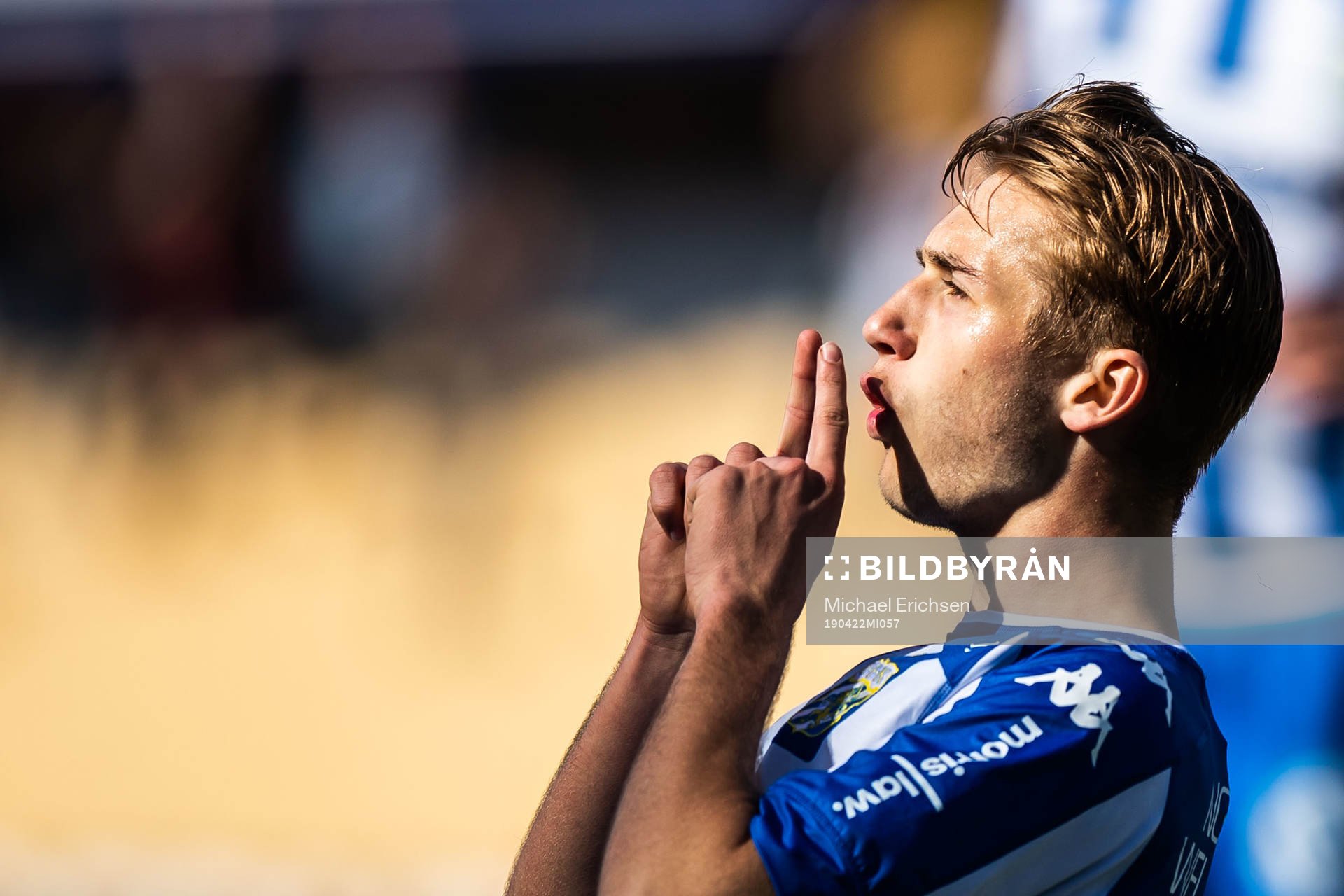 IFK Göteborgs Benjamin Nygren jublar
