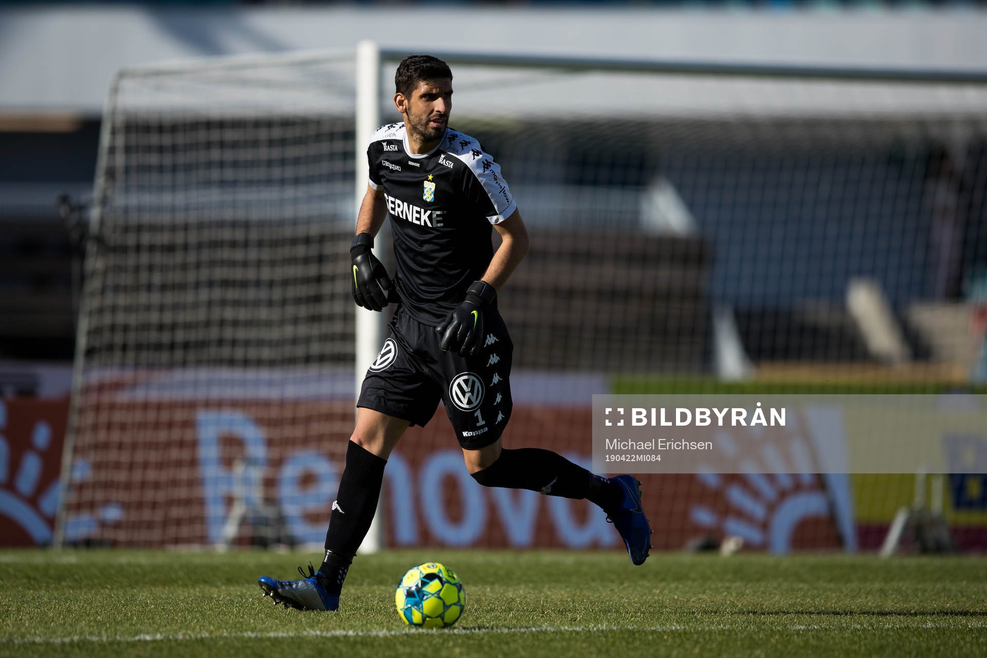 IFK Göteborgs målvakt Giannis Anestis