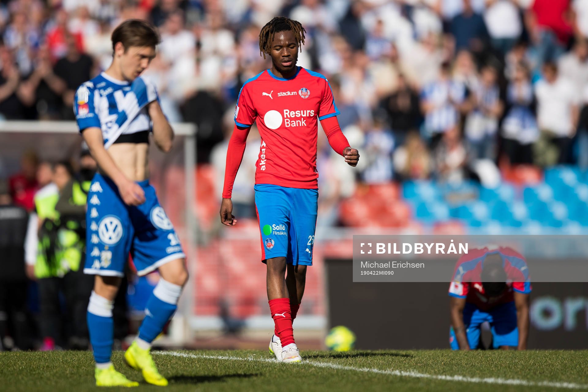 Helsingborgs Kundai Benyu deppar