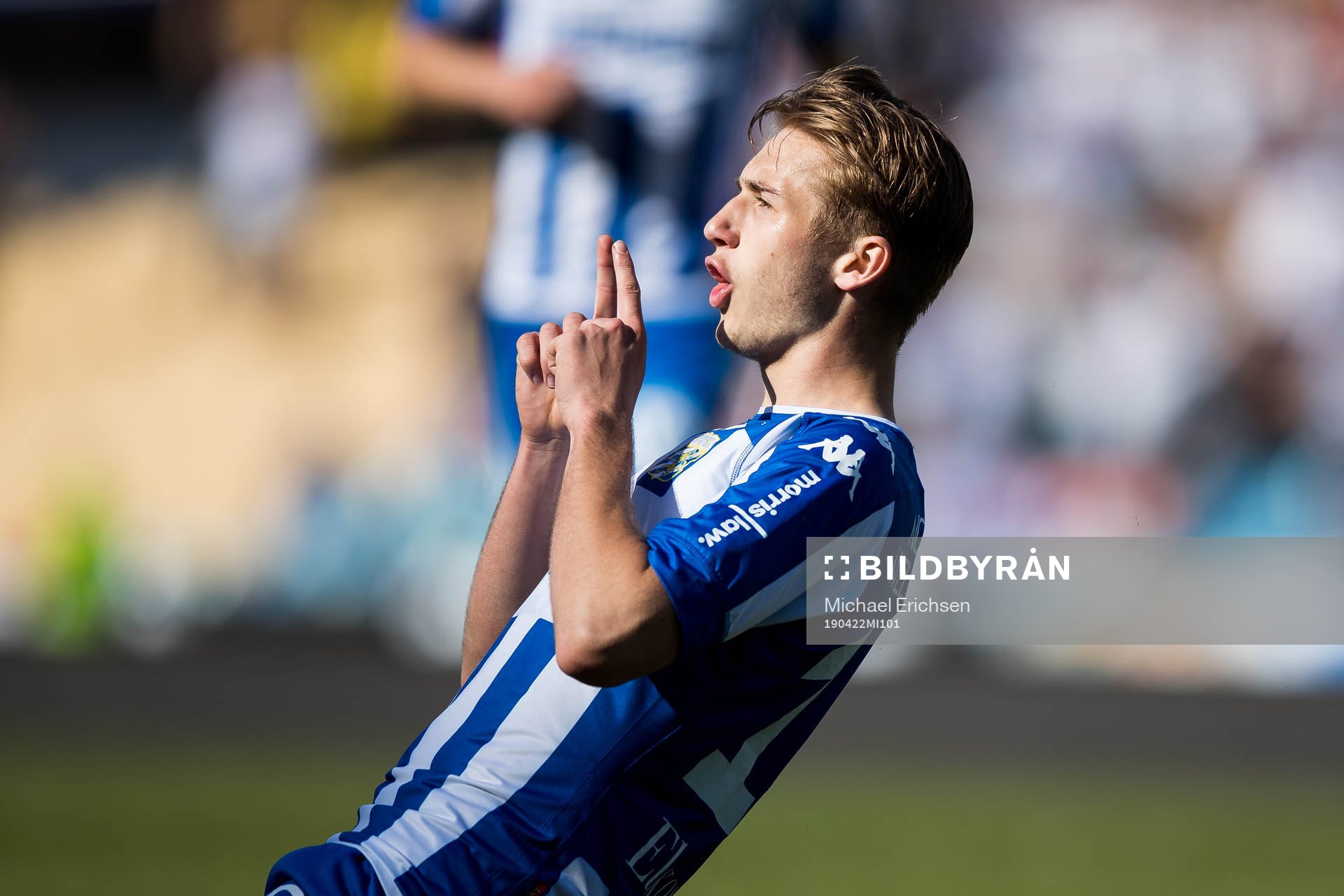 IFK Göteborgs Benjamin Nygren jublar