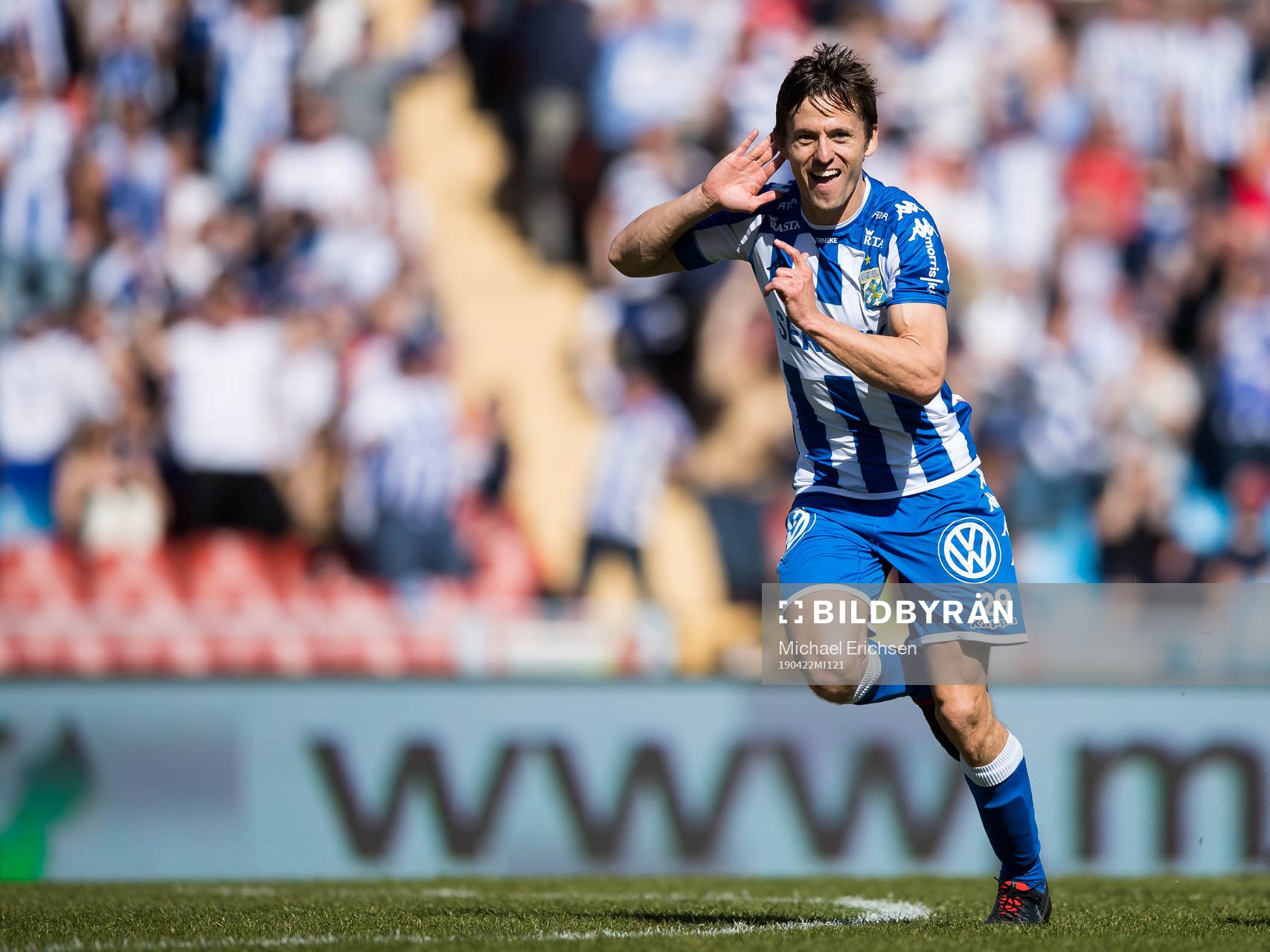 IFK Göteborgs Lasse Vibe jublar