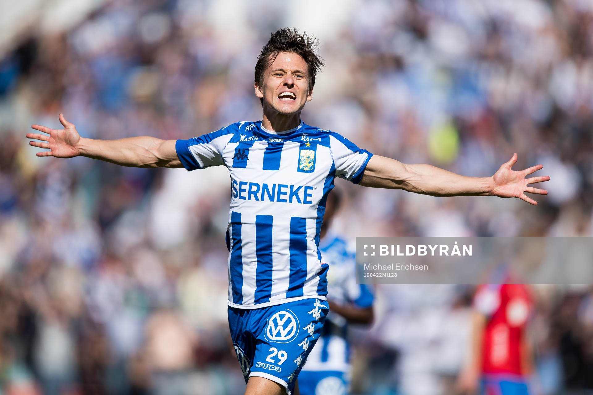 IFK Göteborgs Lasse Vibe jublar