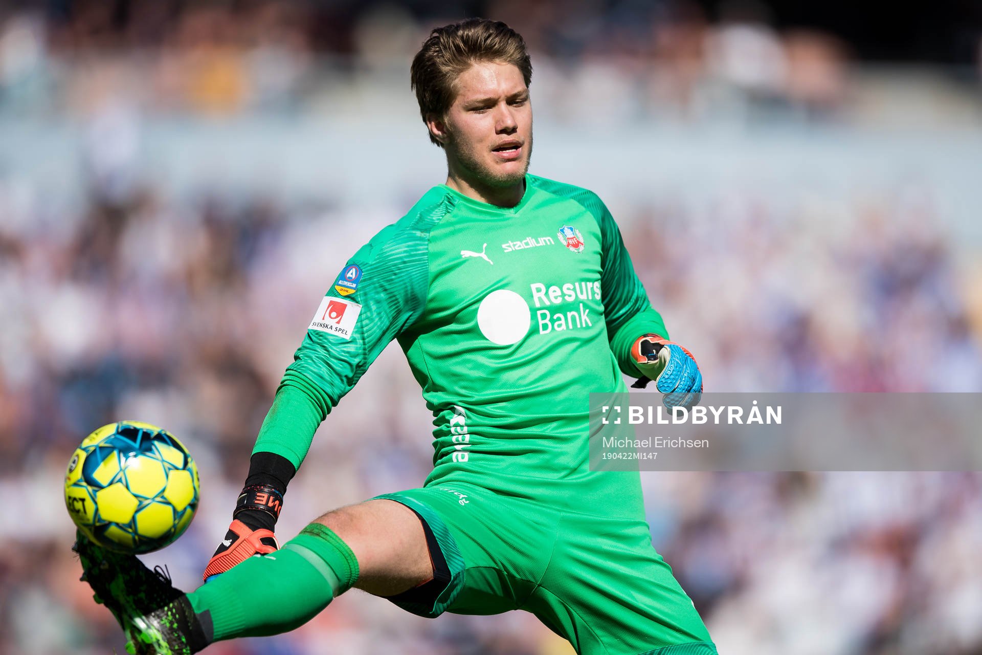 Helsingborgs målvakt Kalle Joelsson