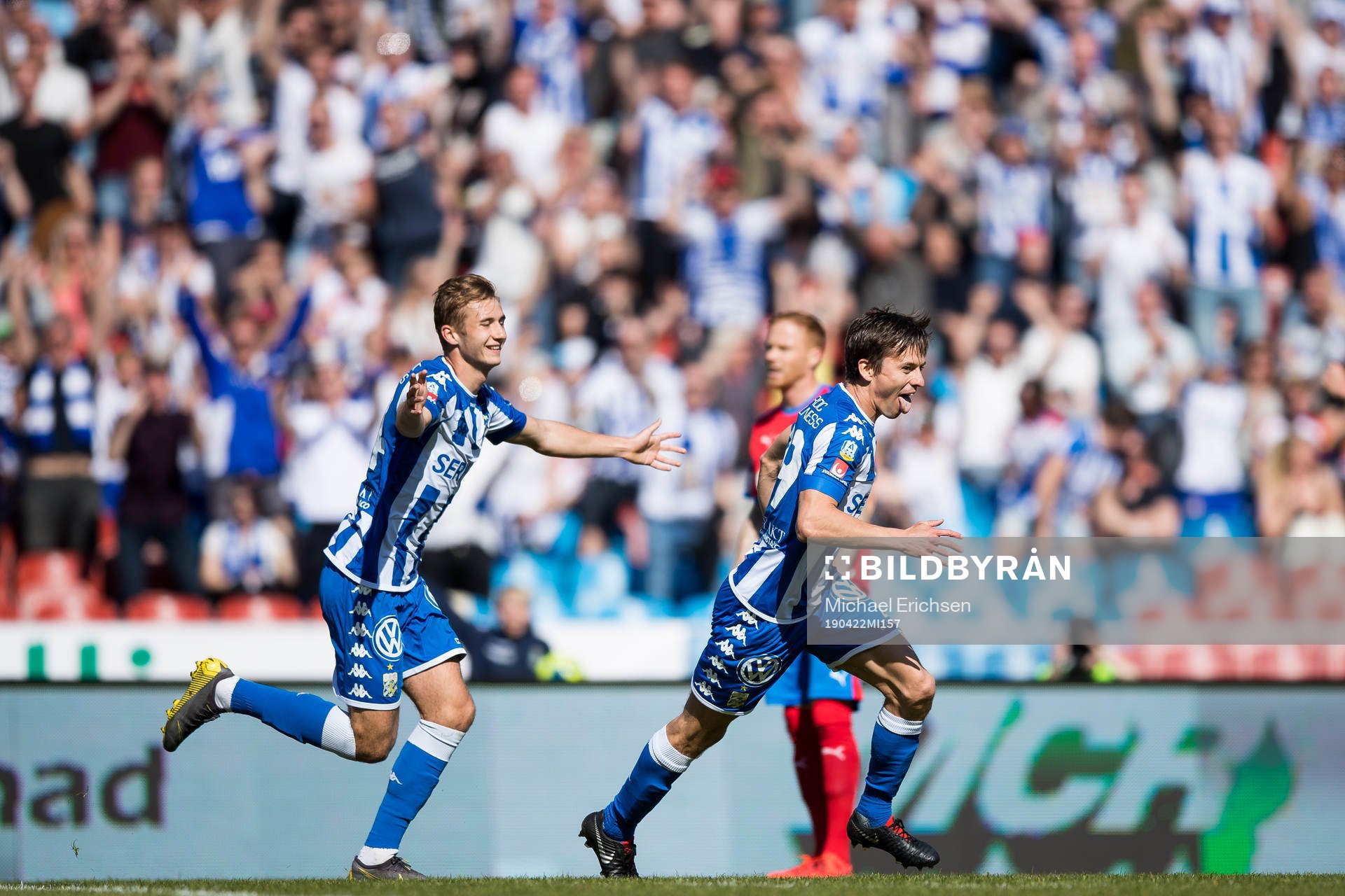 IFK Göteborgs Lasse Vibe jublar