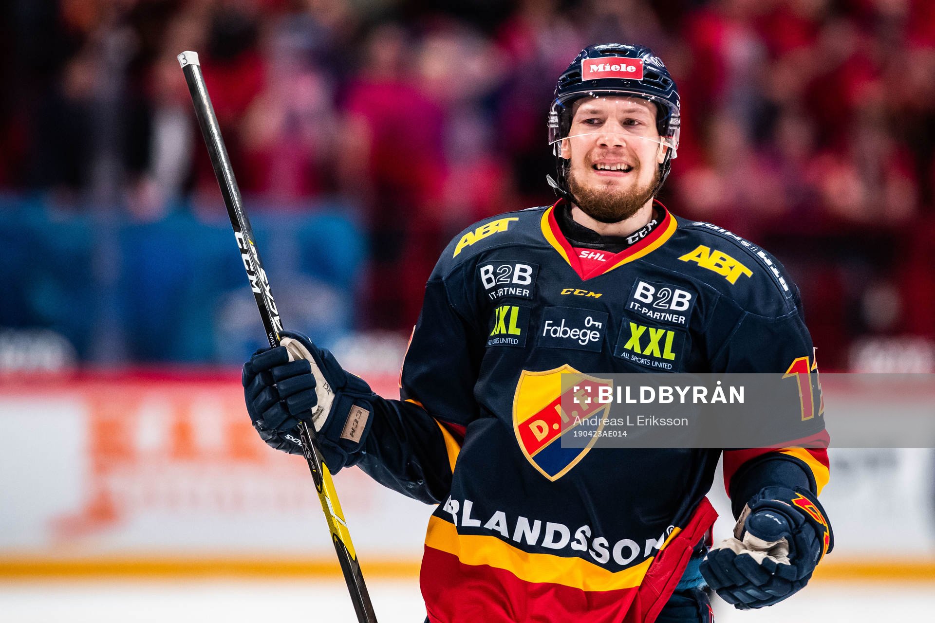 Djurgårdens Petteri Wirtanen reagerar