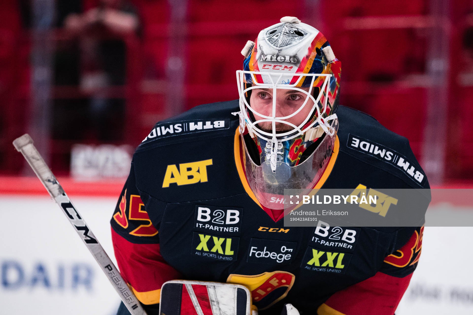 Djurgårdens målvakt Robin Jensen
