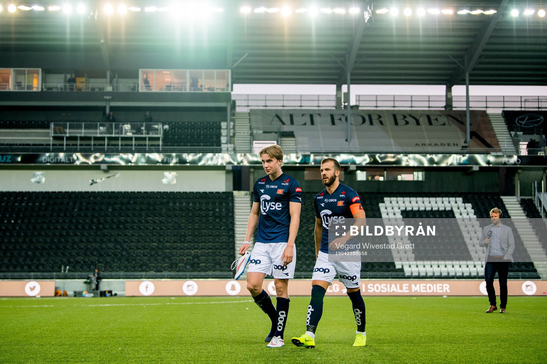 Kristian Thorstvedt and Zlatko Tripic of Viking look