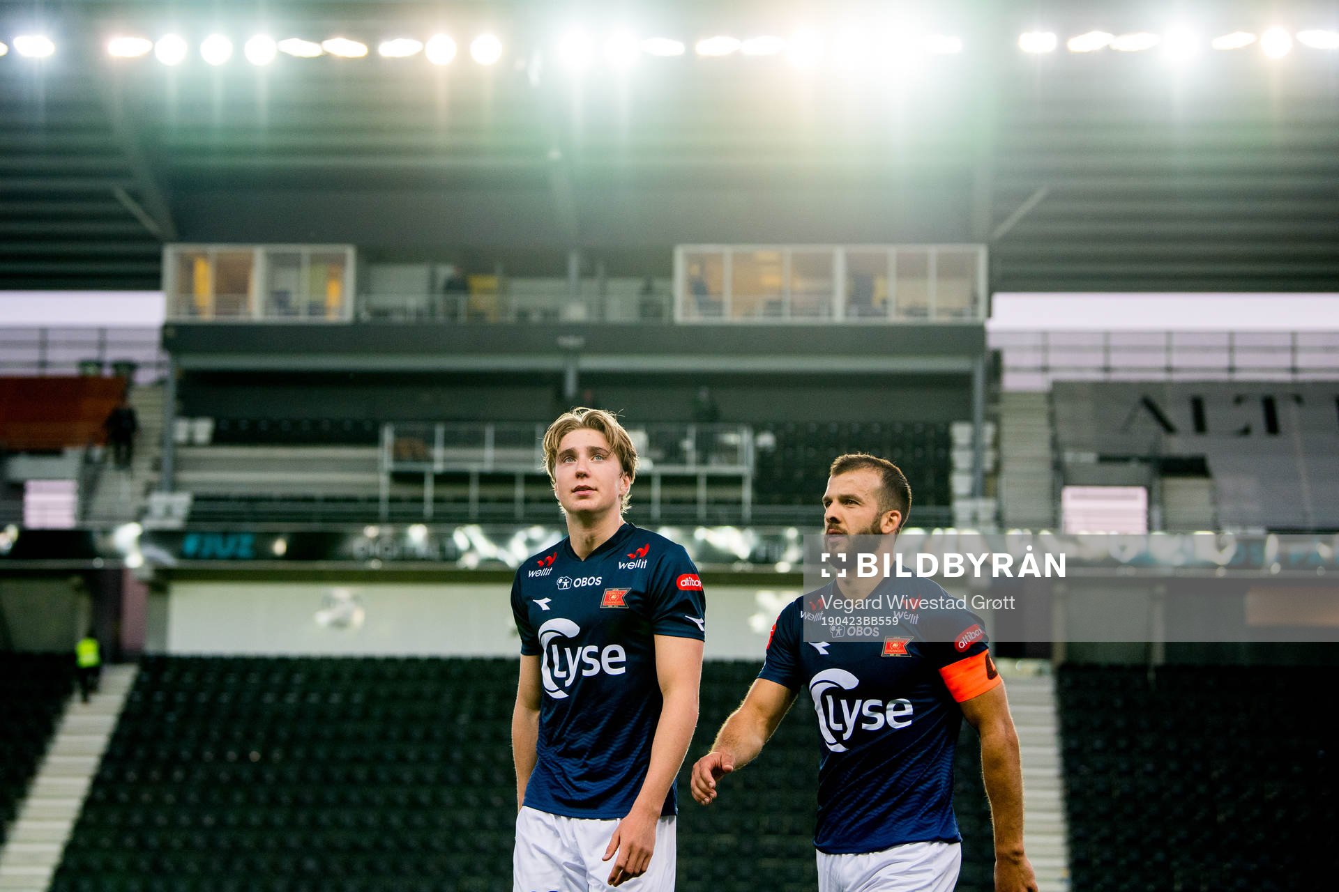 Kristian Thorstvedt and Zlatko Tripic of Viking look