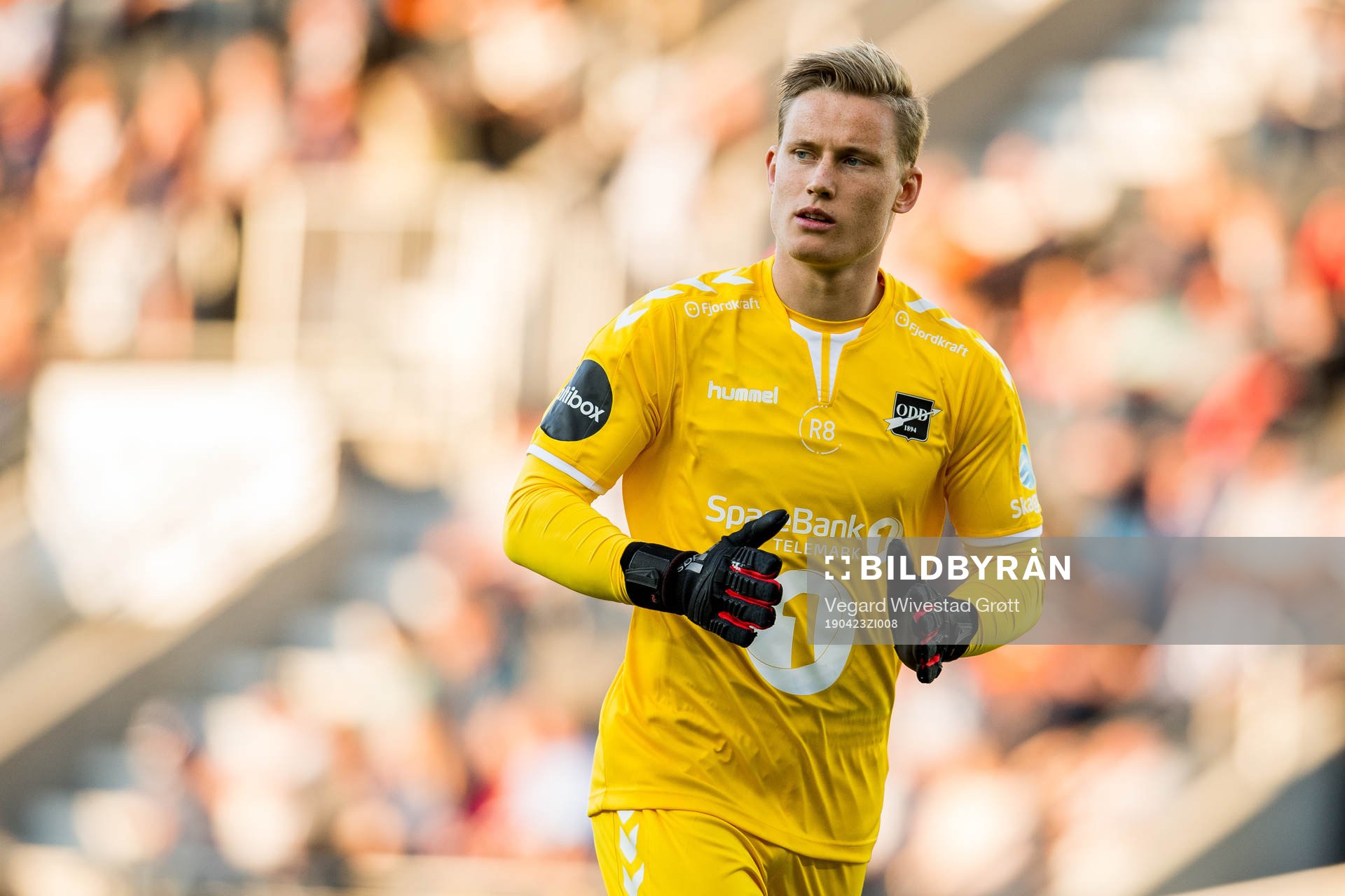 Goalkeeper Sondre Rossbach of Odd