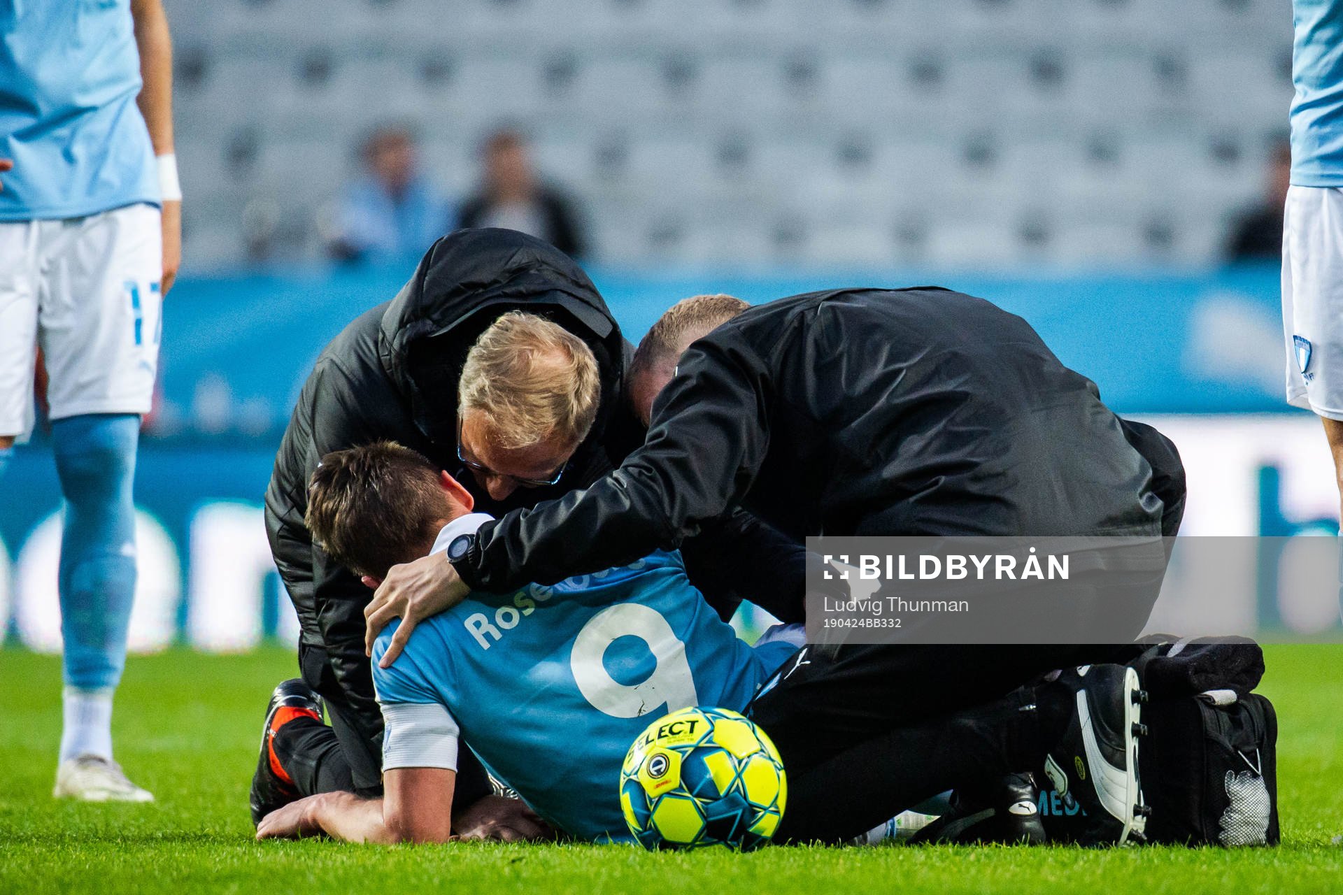 Malmö FFs Markus Rosenberg får vård