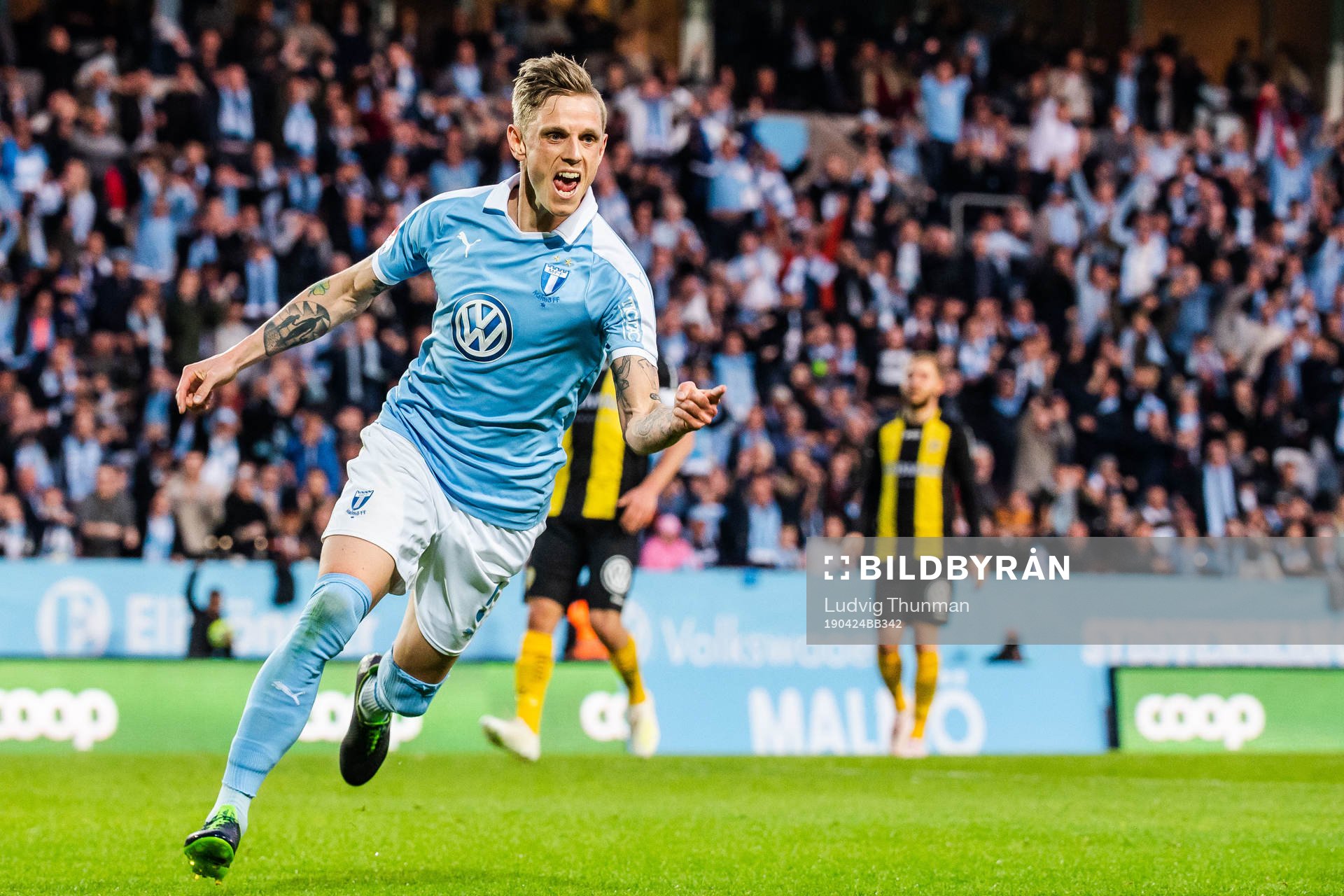 Malmö FFs Sören Rieks jublar