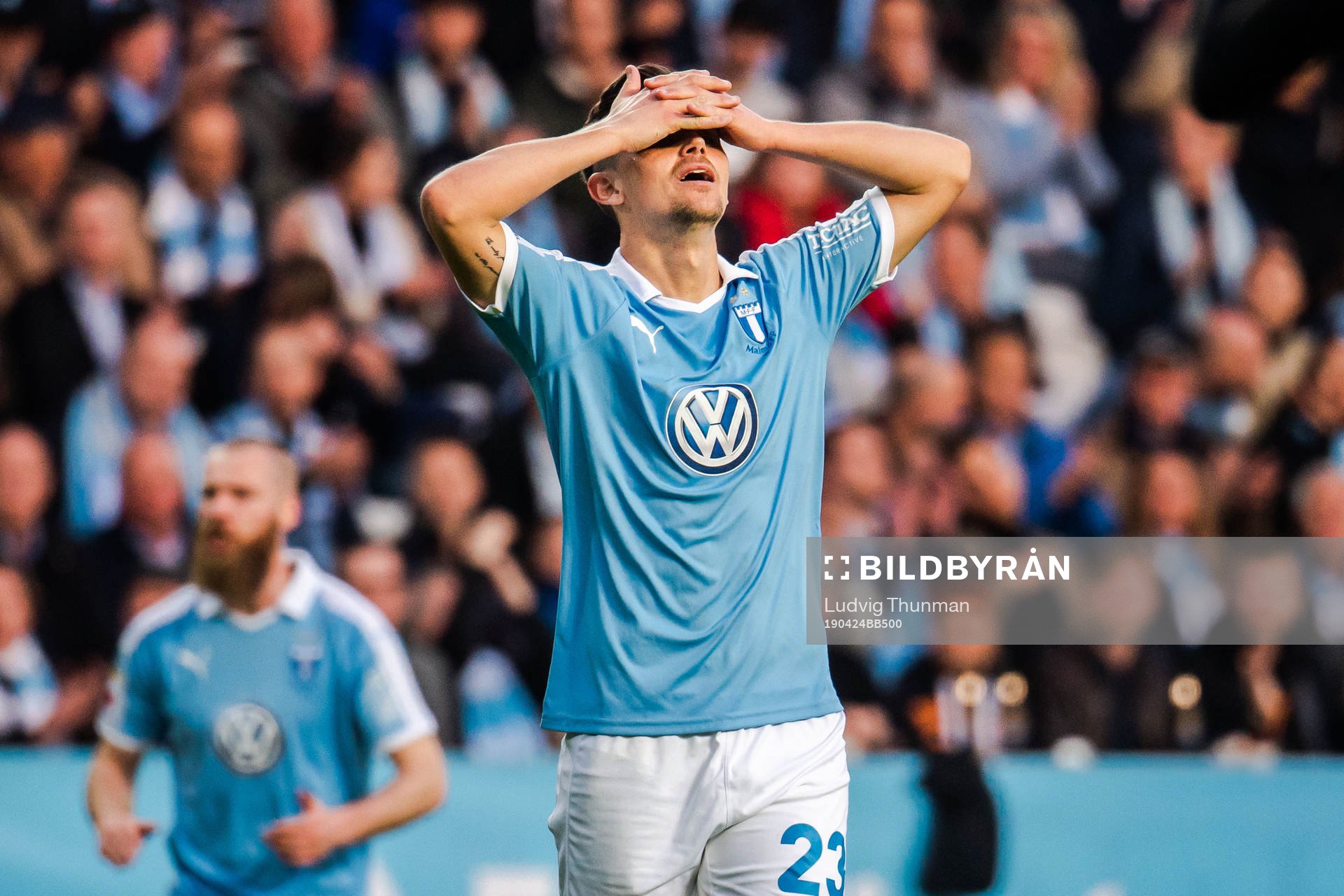 Malmö FFs Marcus Antonsson deppar