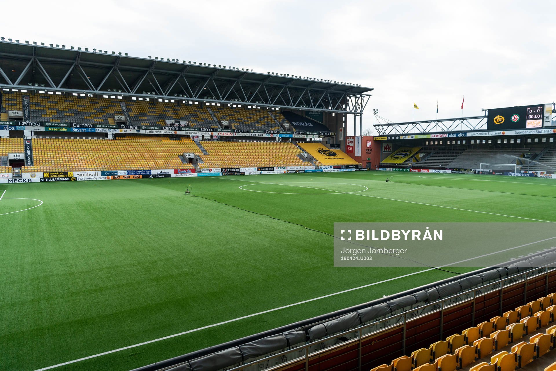 Interiör på Borås arena