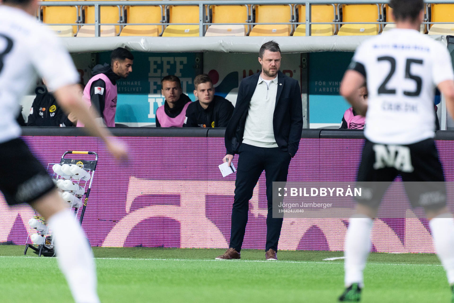 Elfsborgs manager Jimmy Thelin
