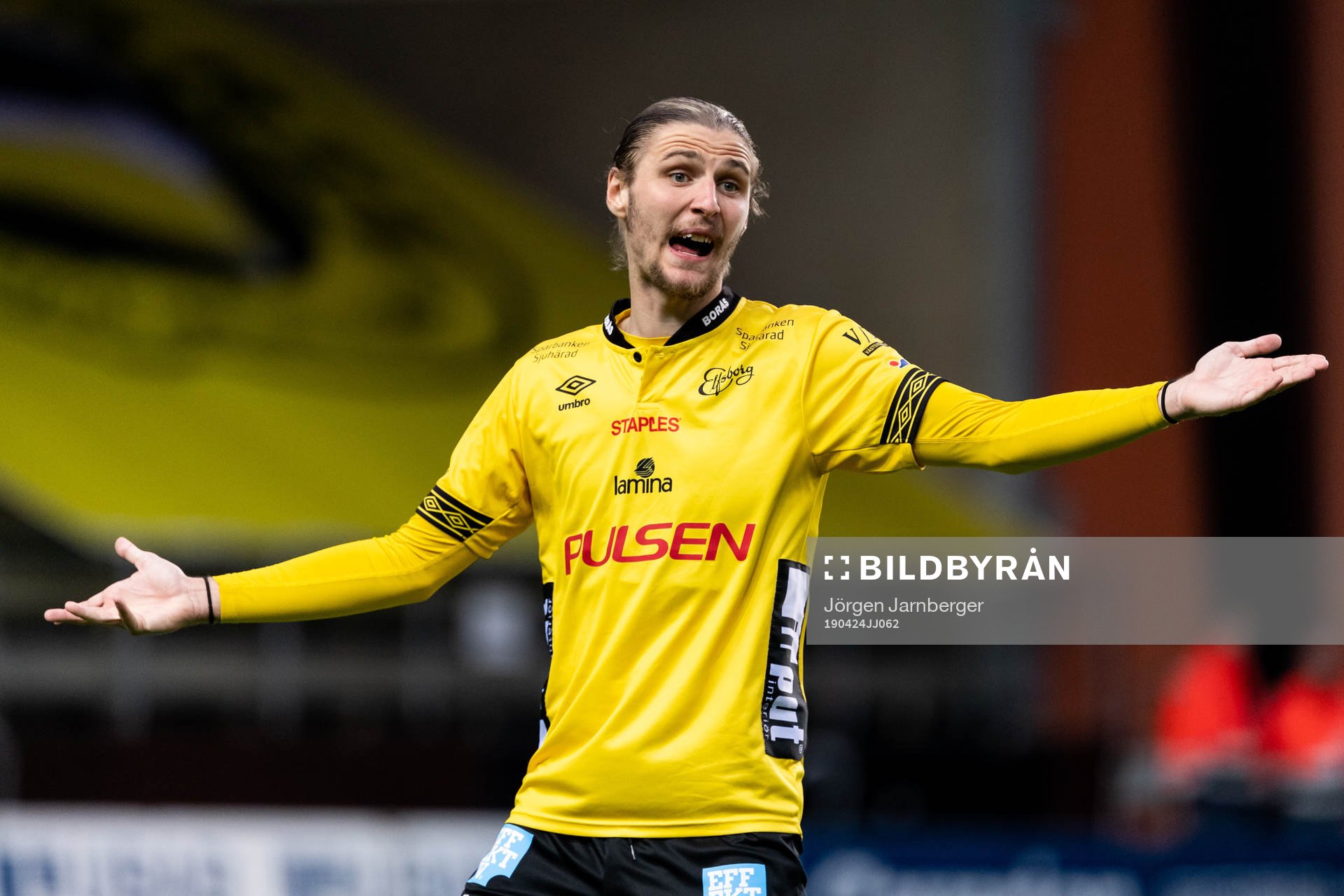 Elfsborgs Pawel Cibicki reagerar
