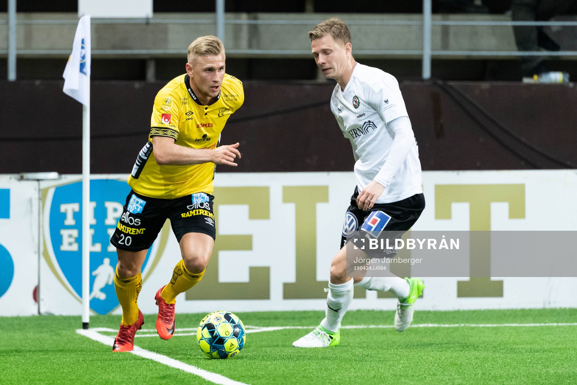 Elfsborgs Simon Strand och Örebros Johan Bertilsson