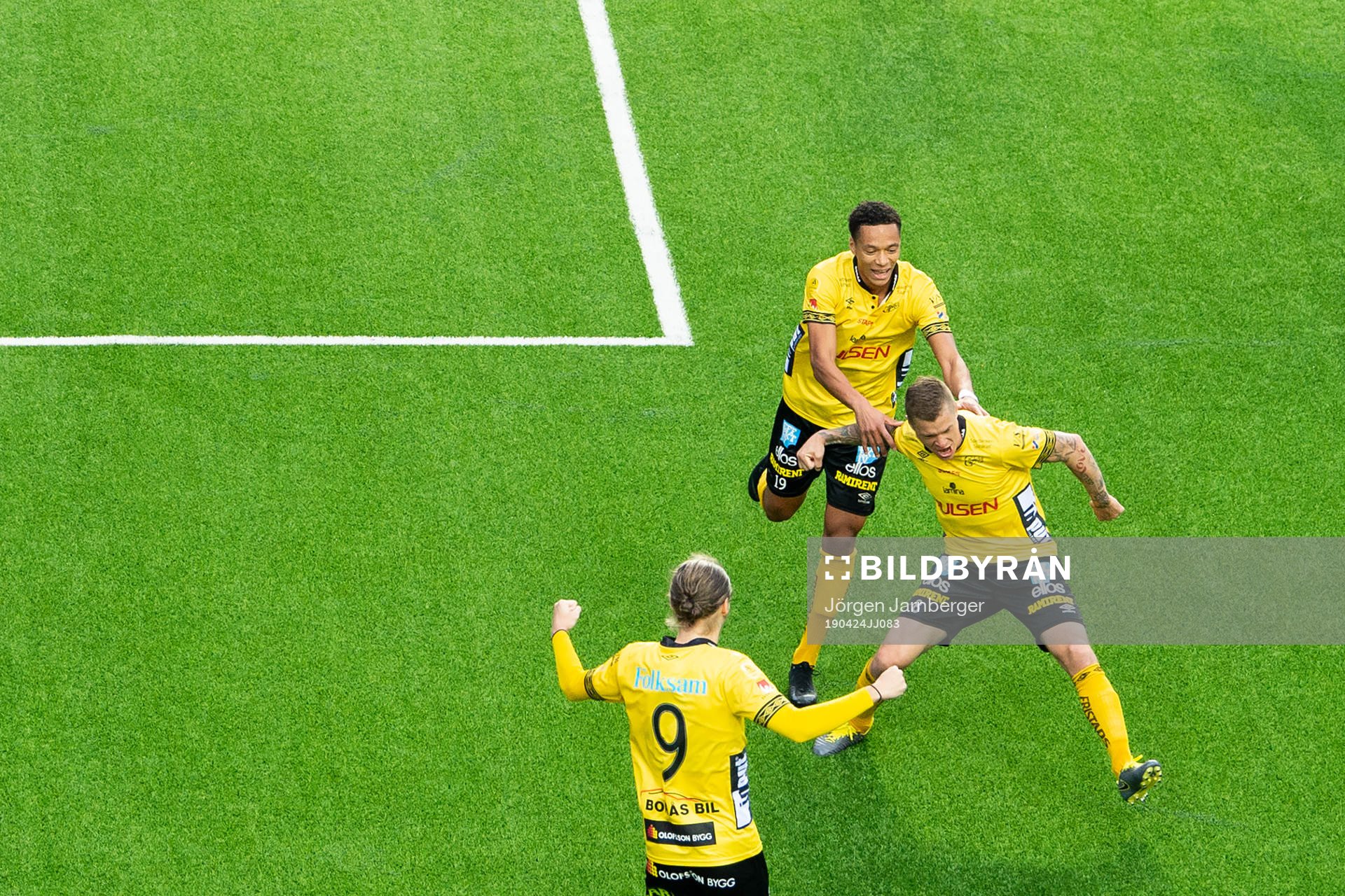 Elfsborgs Samuel Holmén jublar