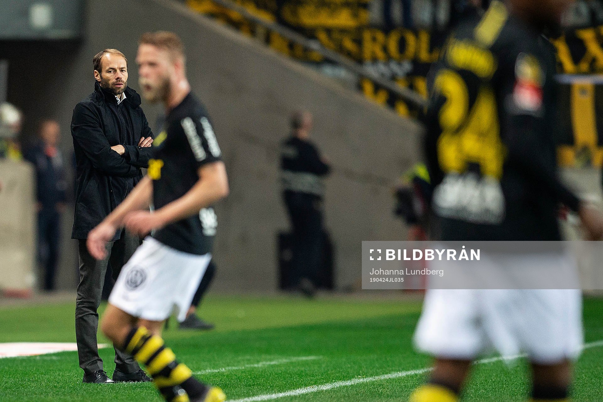 Häckens tränare Andreas Alm