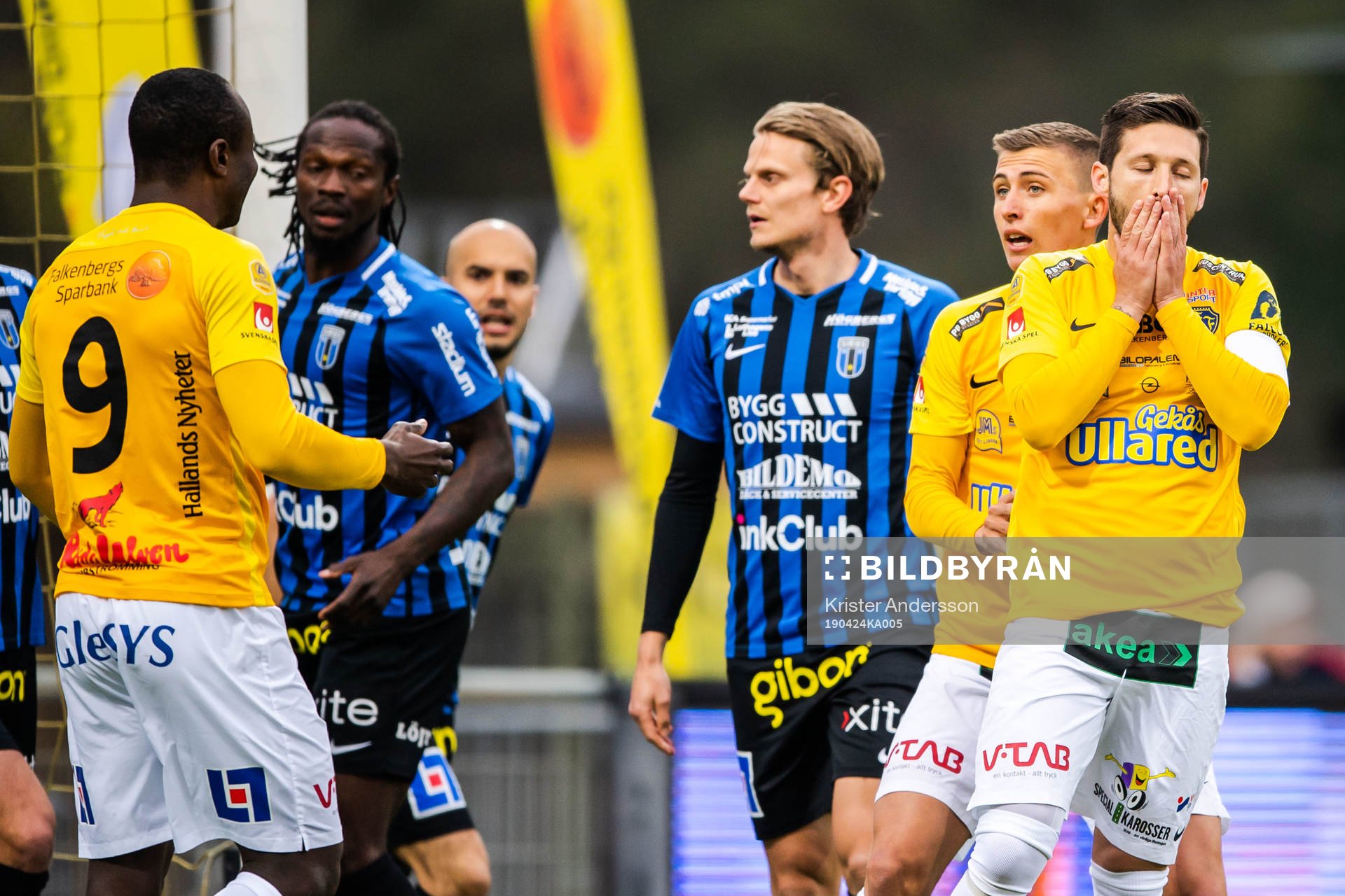 Falkenbergs Tibor Brink Joza deppar
