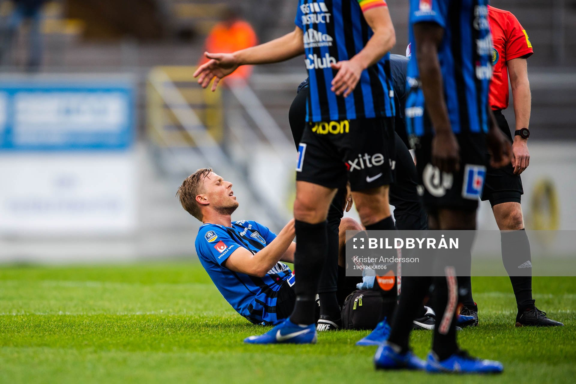 Sirius Christer Gustafsson har ont