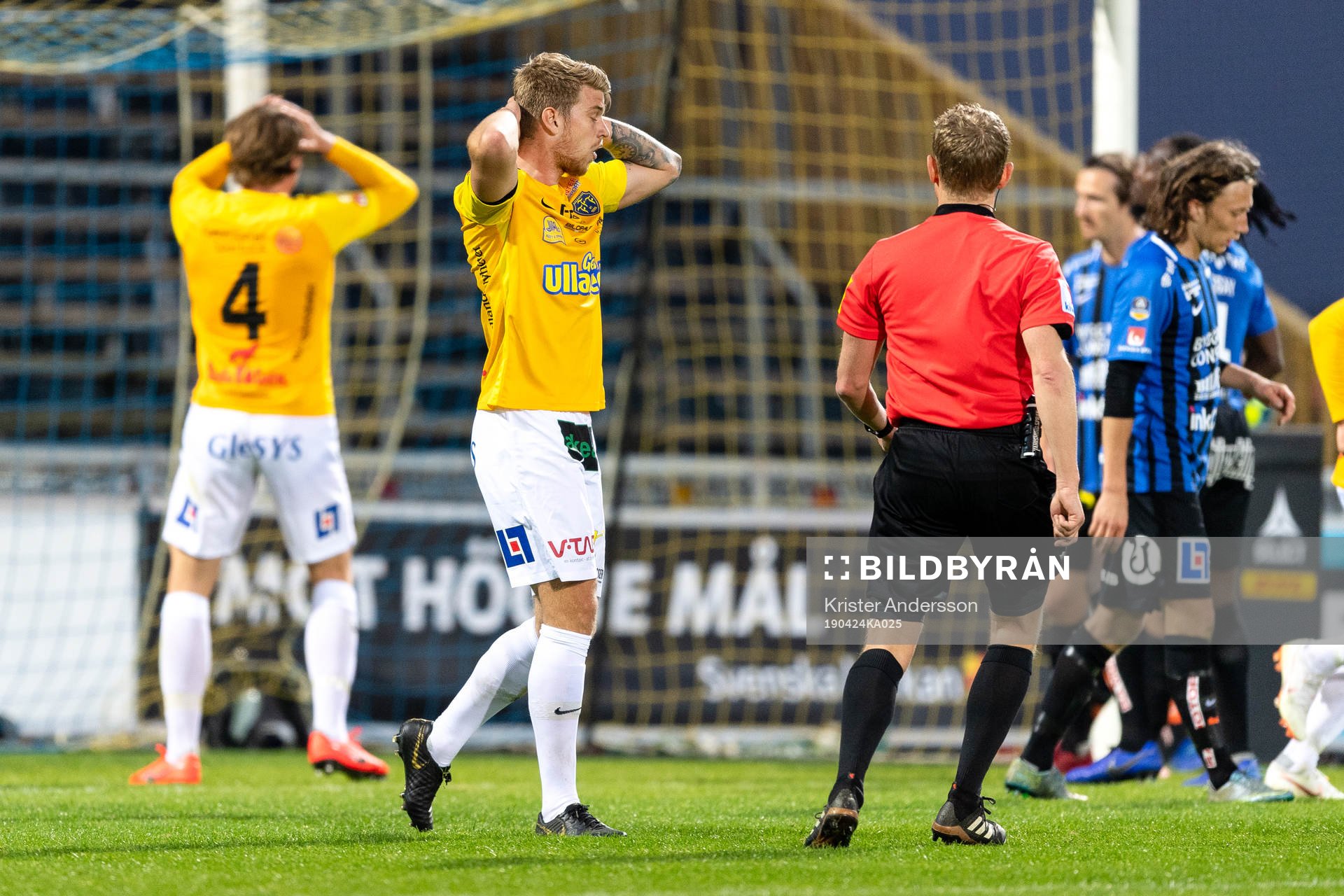 Falkenbergs Marcus Klingenberg Mathisen deppar