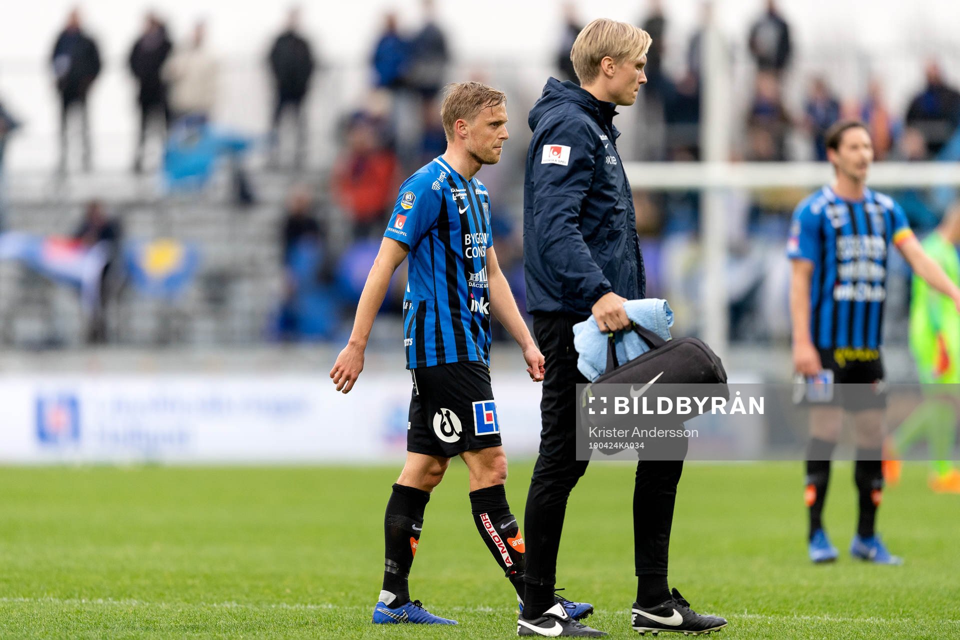 Sirius Christer Gustafsson kliver av skadad