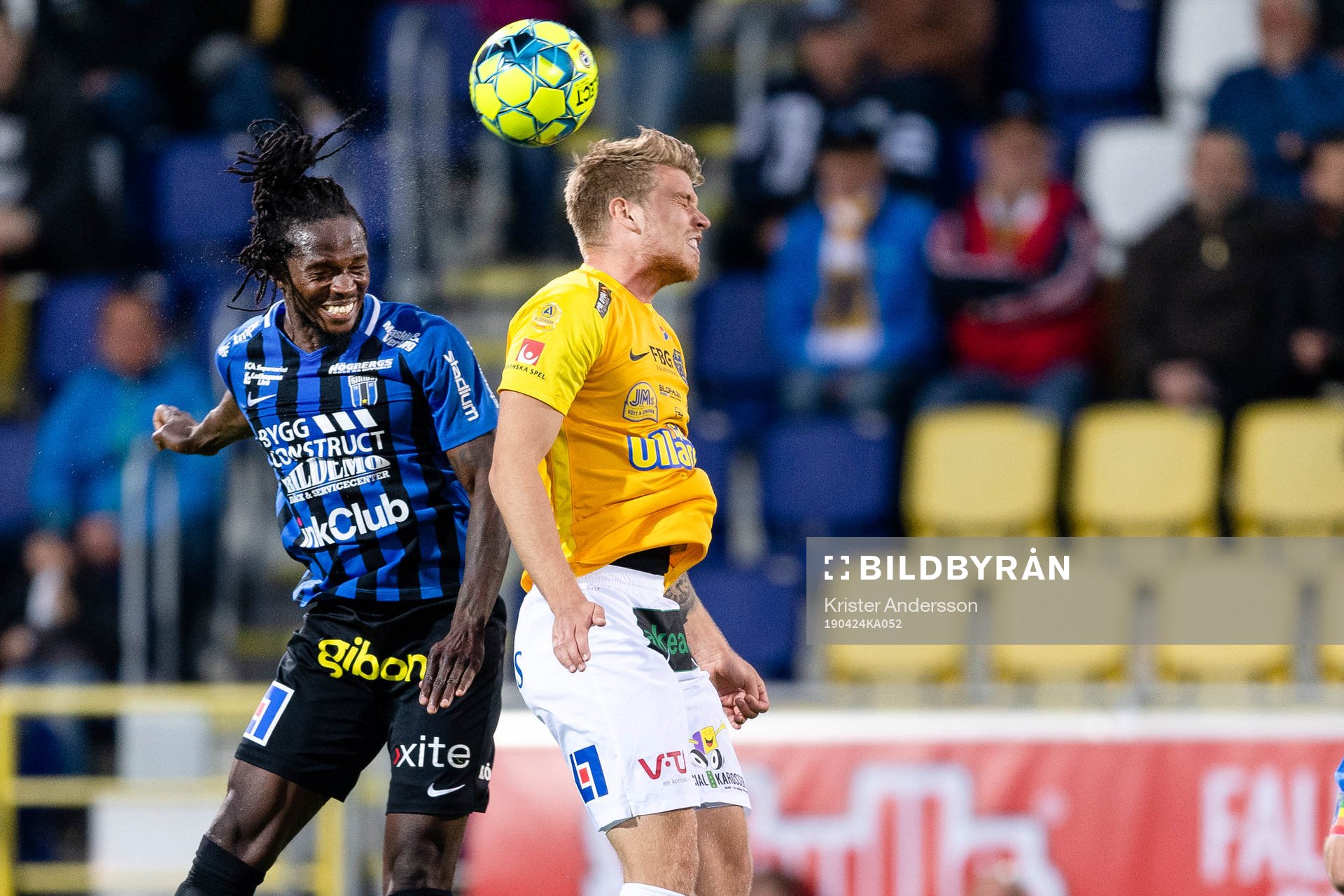 Sirius Kebba Ceesay och Falkenbergs Marcus Klingenberg