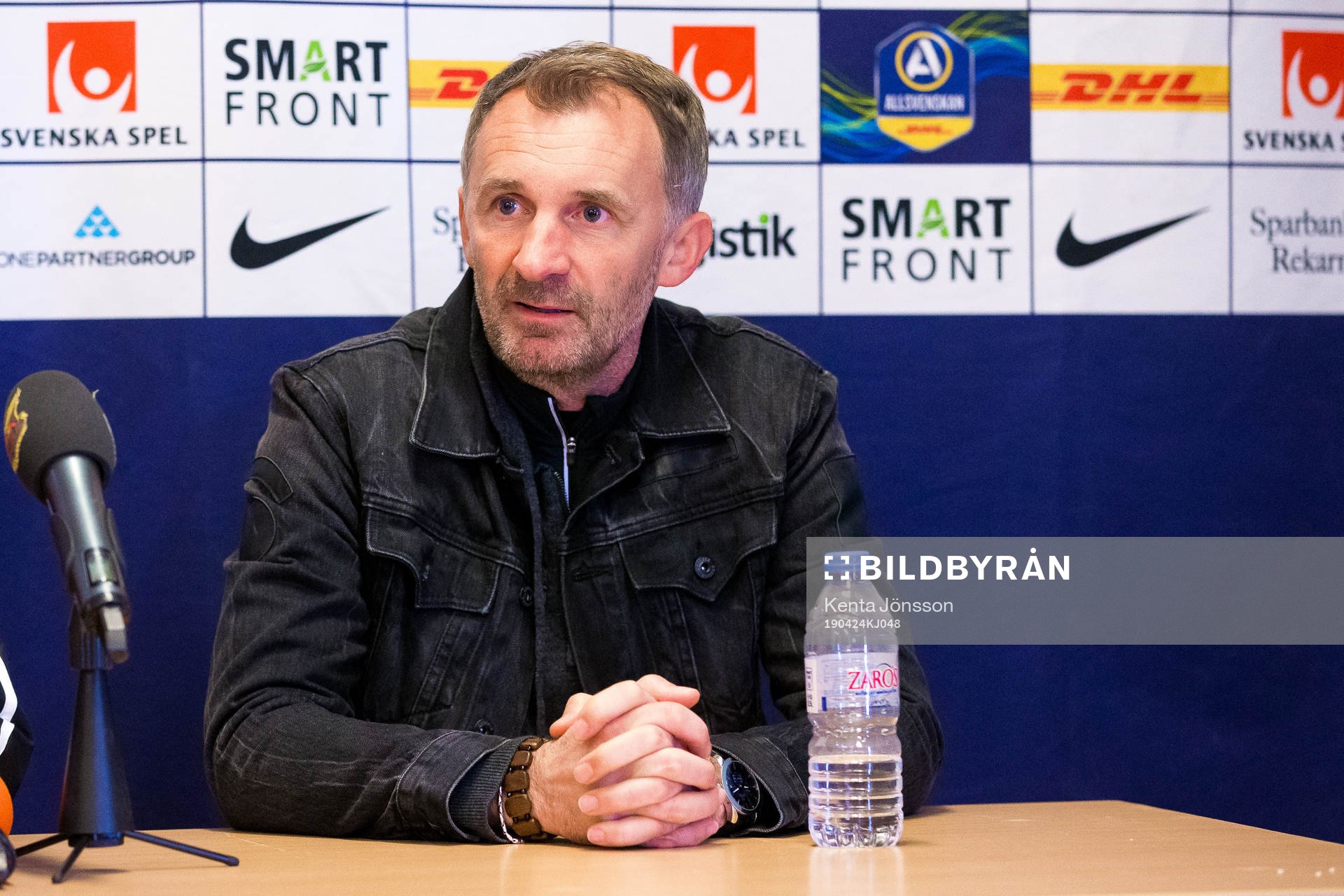 AFC Eskilstunas tränare Nemanja Miljanvoic på
