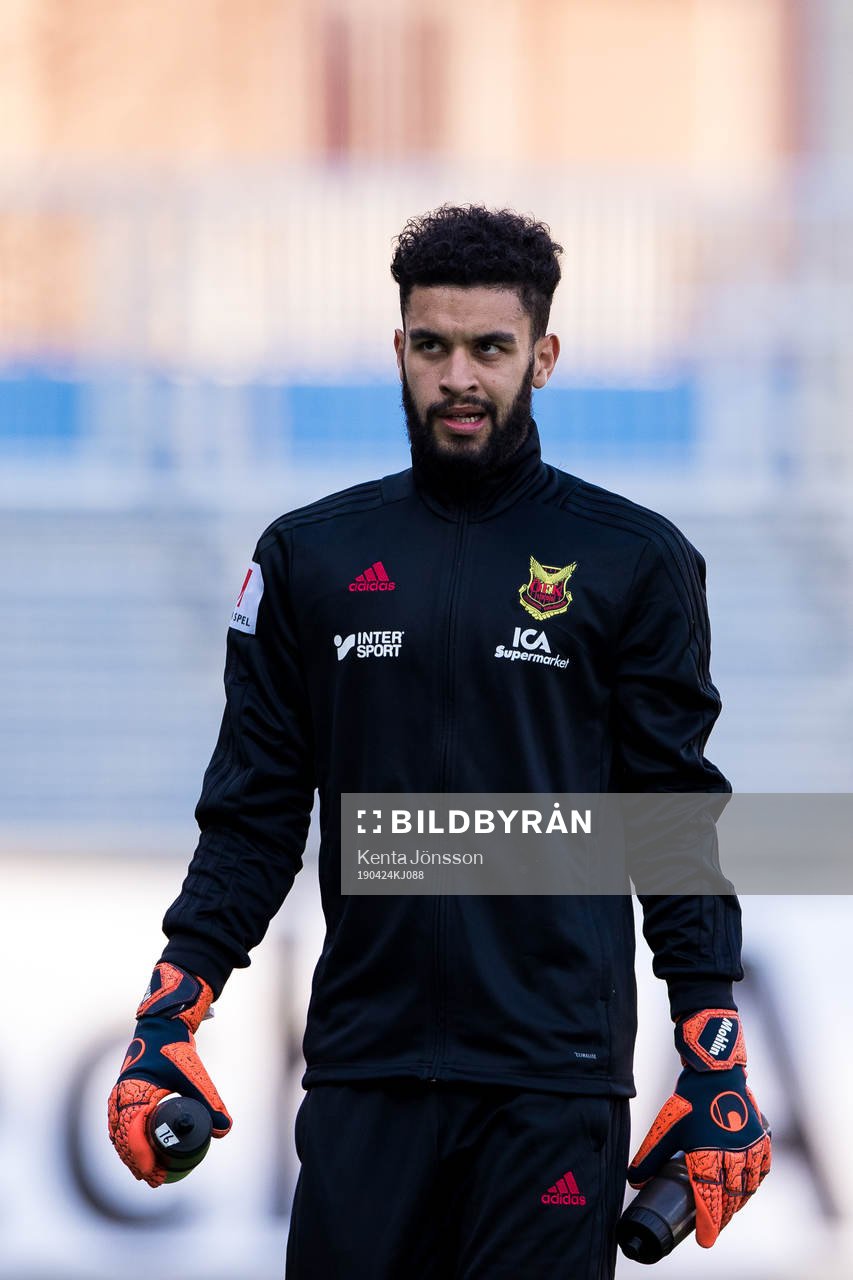 Östersunds målvakt Sixten Mohlin
