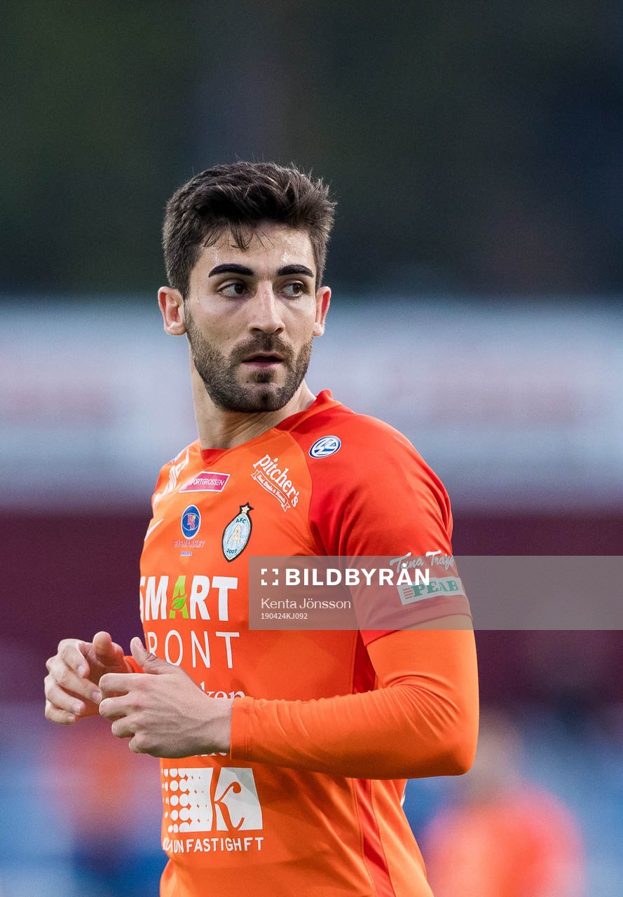 AFC Eskilstunas Jose Leon Bernal