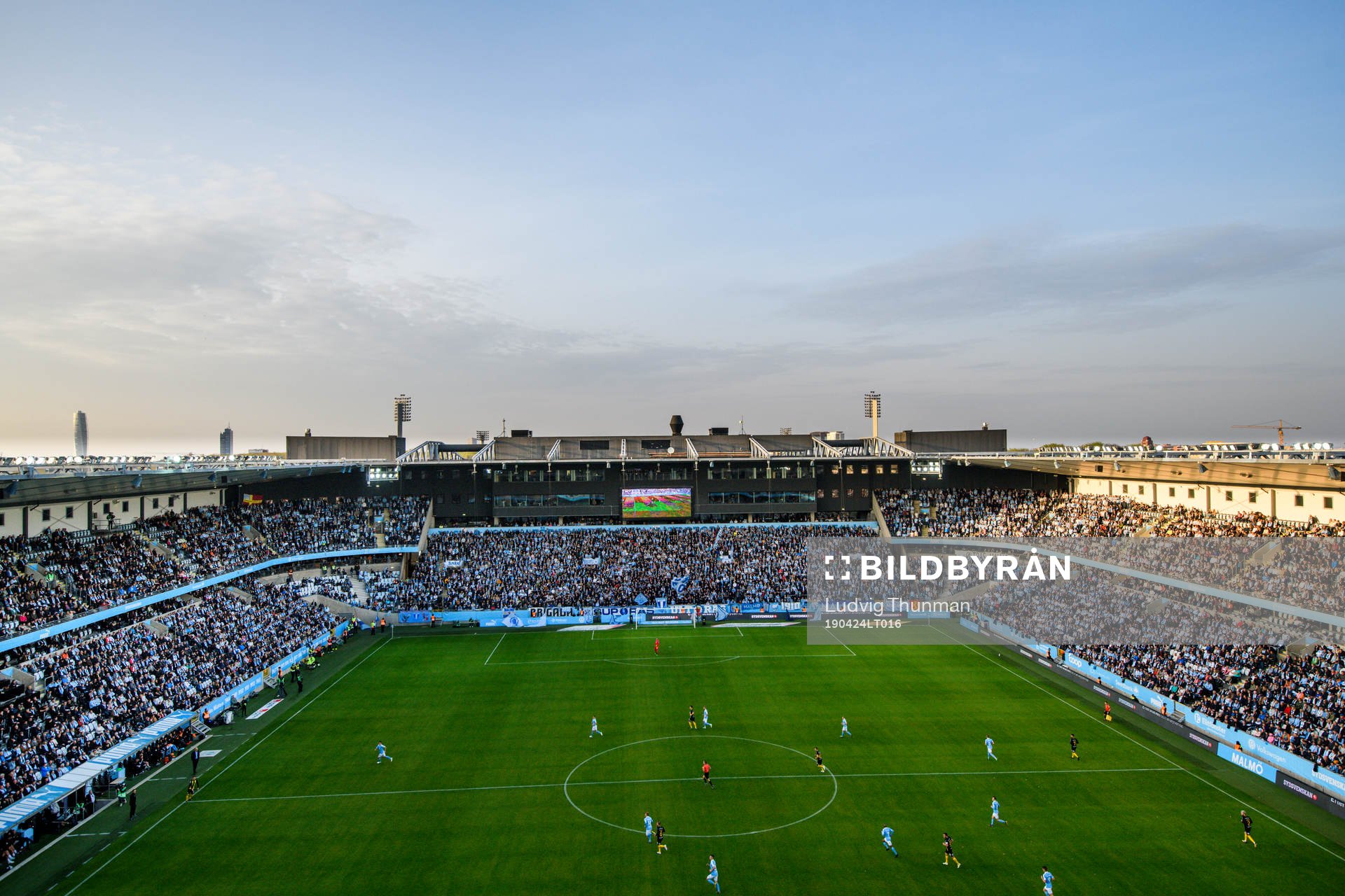 Interiörbild över stadion