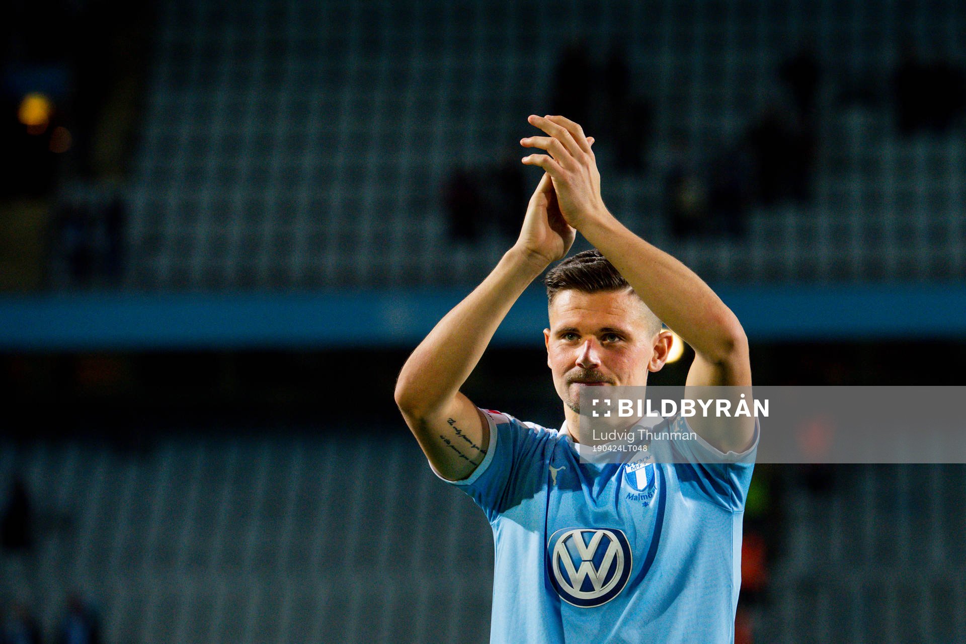 Malmö FFs Marcus Antonsson tackar publiken