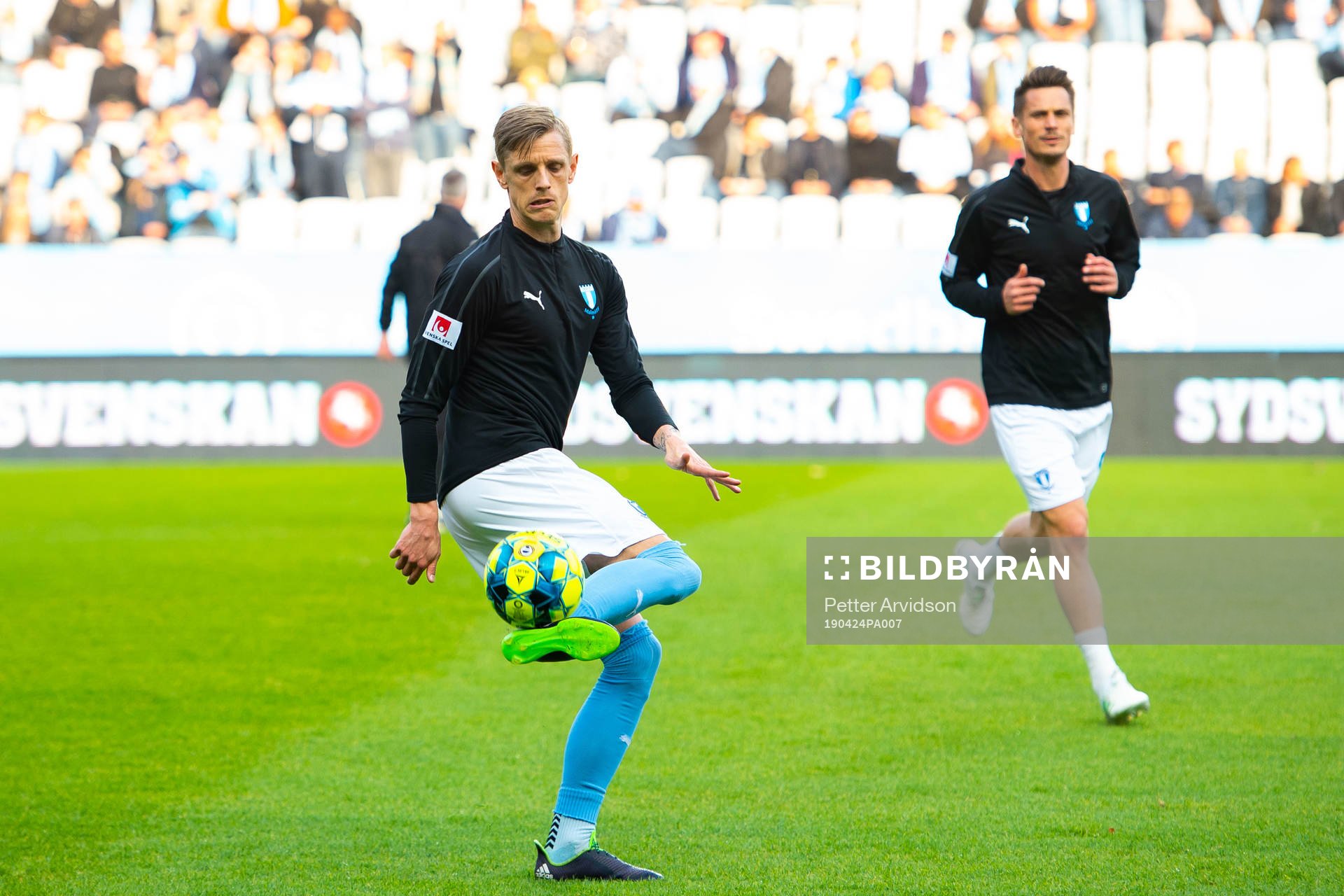 Malmö FFs Sören Rieks och Markus Rosenberg