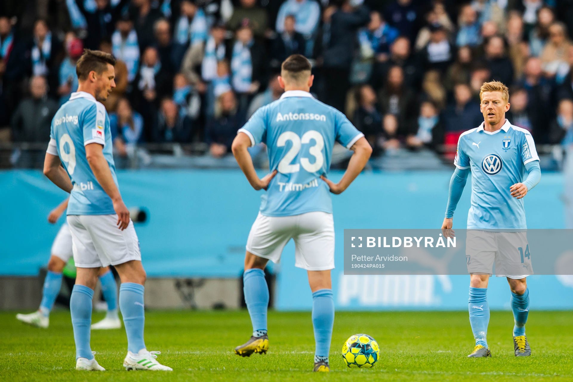 Malmö FFs Anders Christiansen deppar