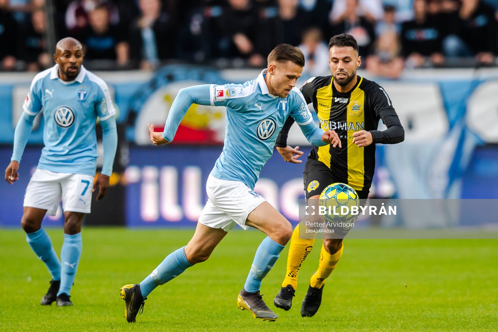 Malmö FFs Arnór Traustason och Hammarbys Imad Khalili