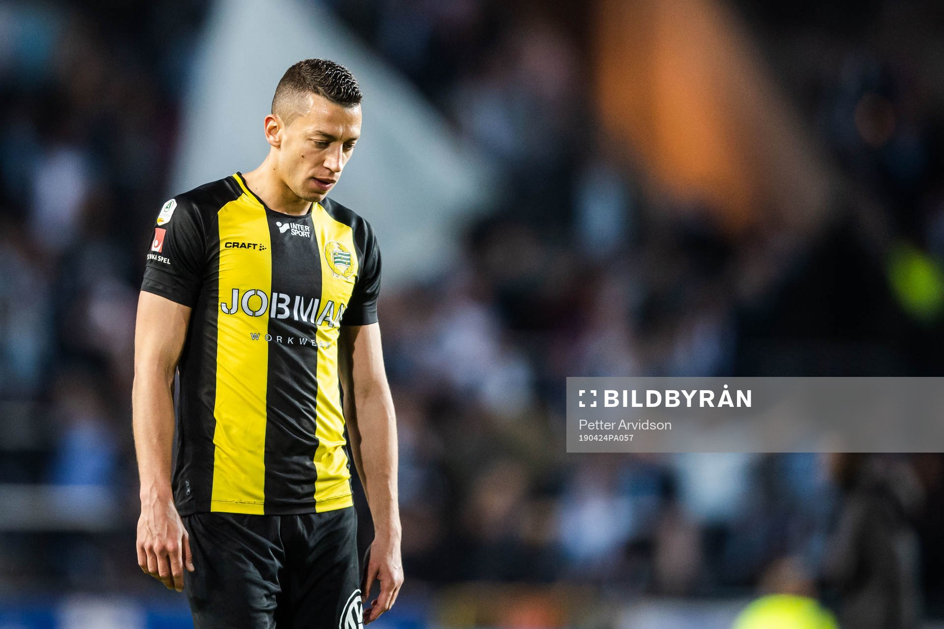 Hammarbys Nikola Djurdjic deppar