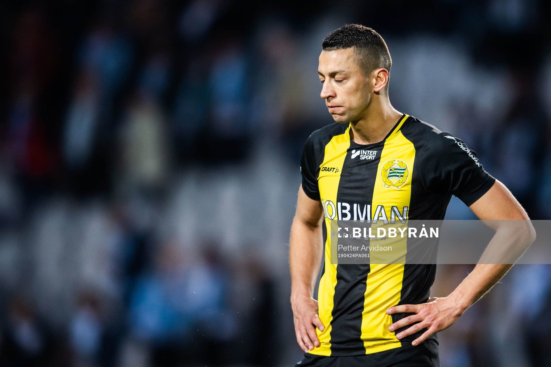 Hammarbys Nikola Djurdjic deppar
