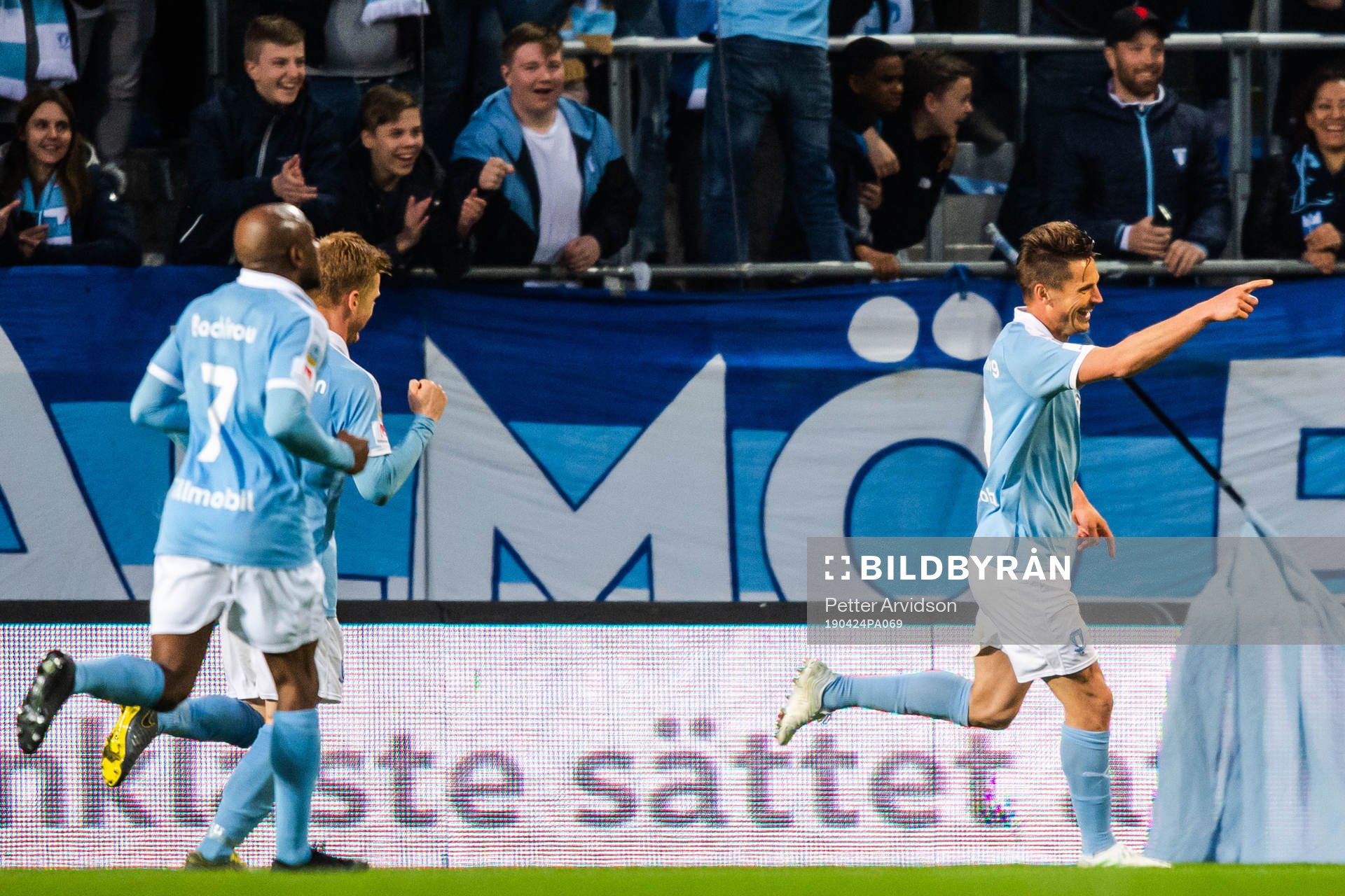Malmö FFs Markus Rosenberg jublar