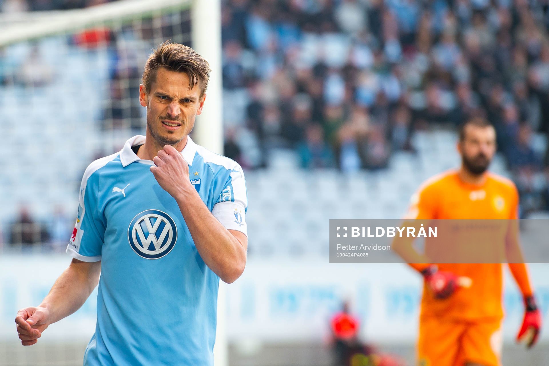 Malmö FFs Markus Rosenberg deppar