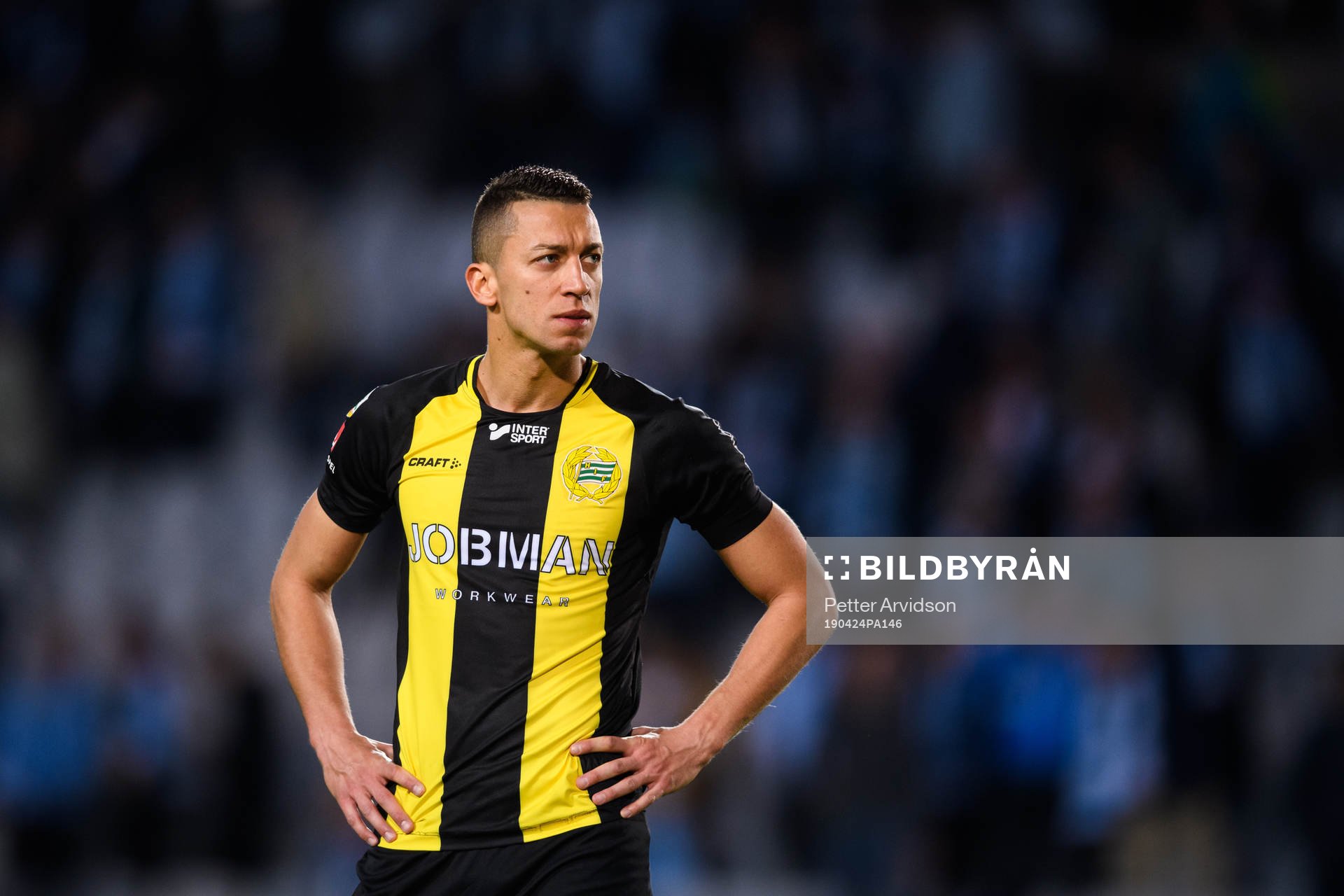 Hammarbys Nikola Djurdjic deppar
