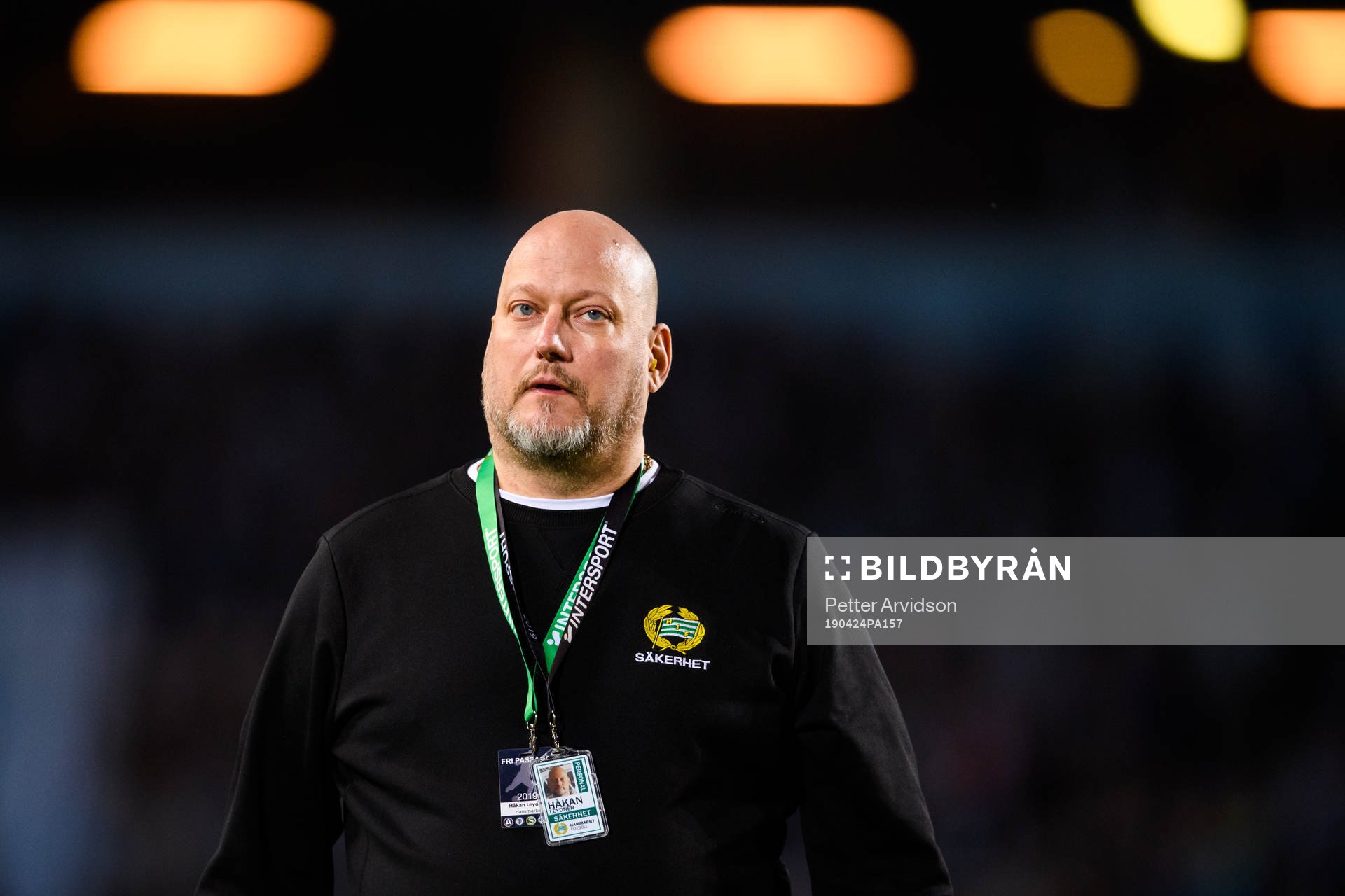 Hammarbys säkerhetsansvarige Håkan Leydner