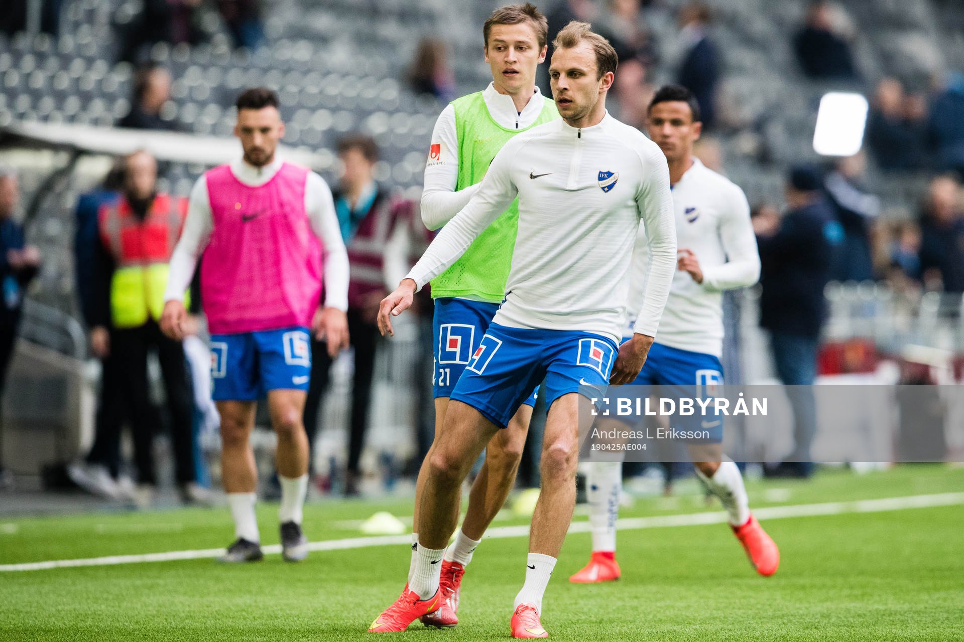IFK Norrköpings Sead Haksabanovic, Simon Thern, Lars Krogh