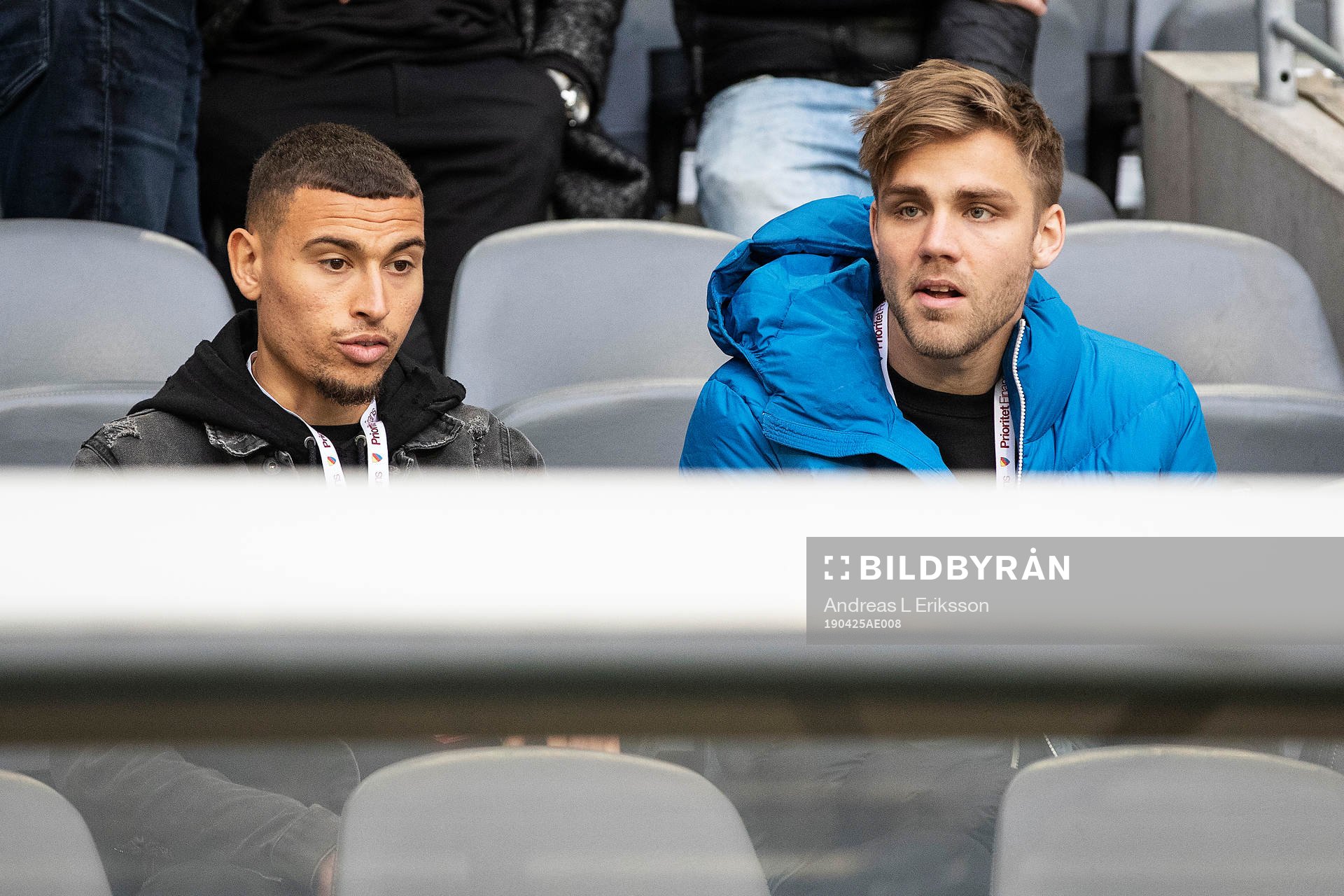 IFK Norrköpings Jordan Larsson och Christoffer Nyman på