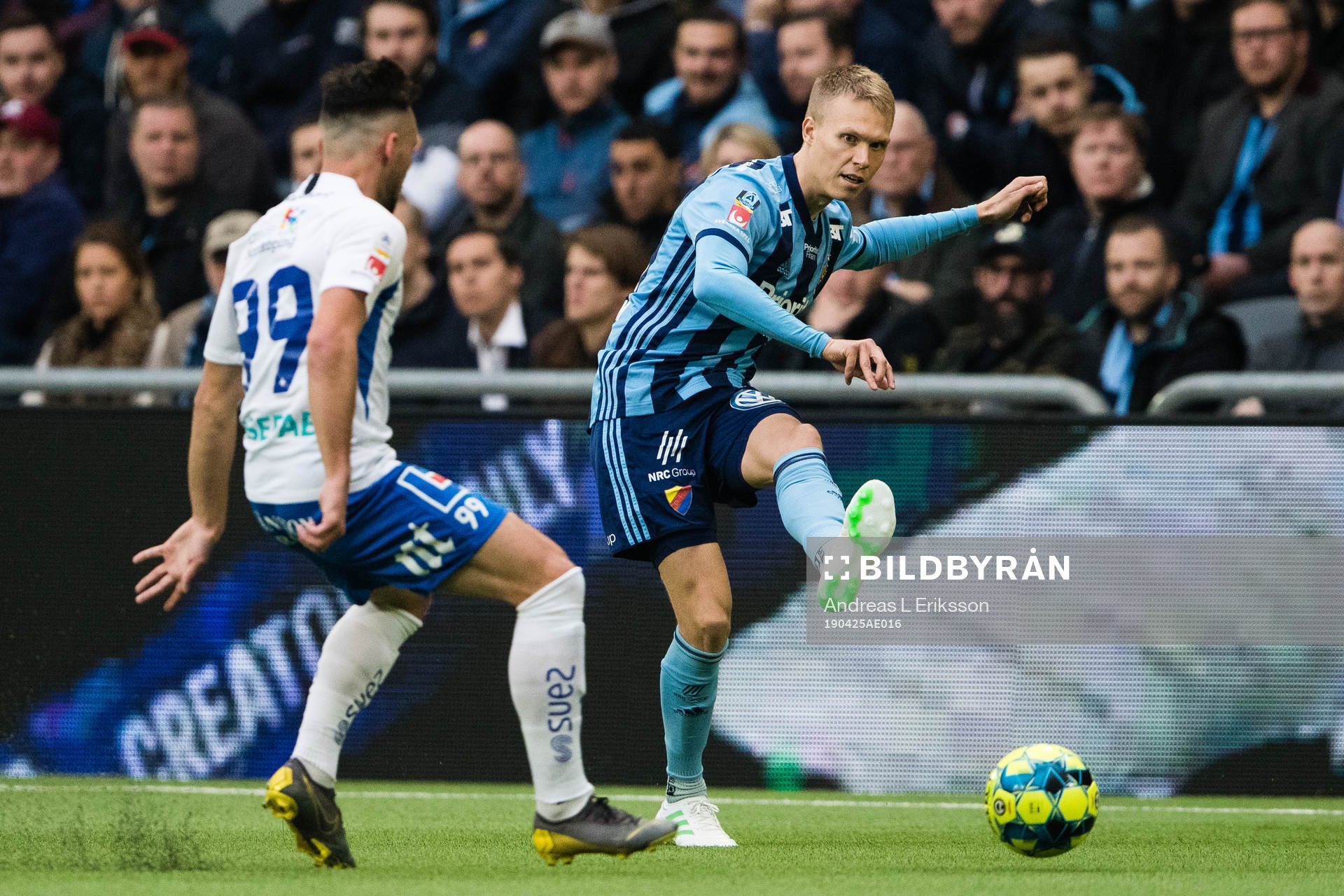 IFK Norrköpings Sead Haksabanovic och Djurgårdens